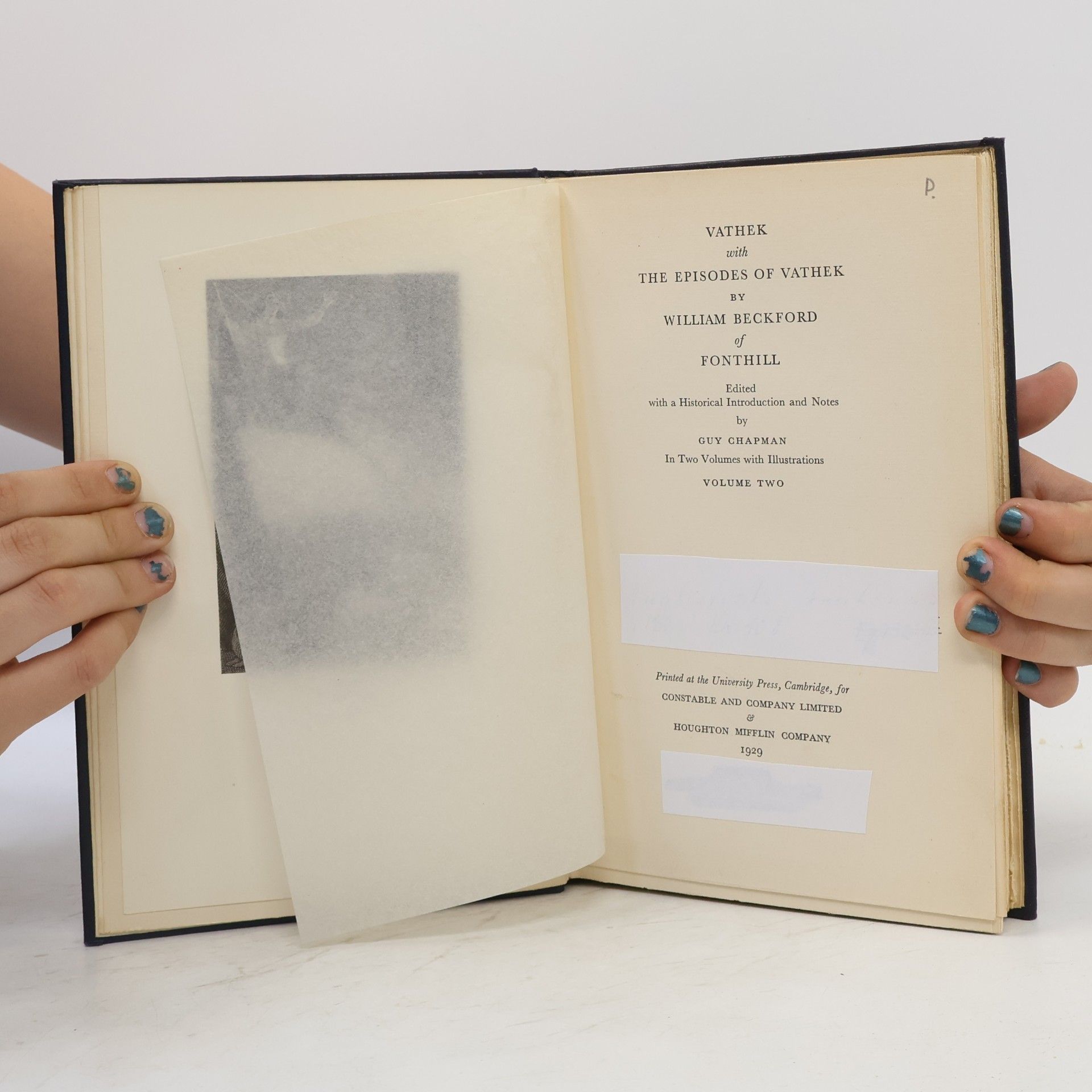 William Thomas Beckford Vathek with the Episodes of Vathek 2