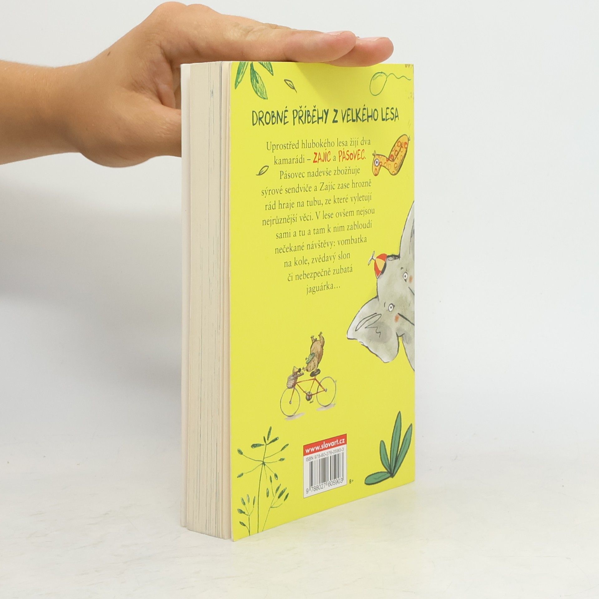 Jeremy Strong Pásovec, zajíc a řada nečekaných návštěv