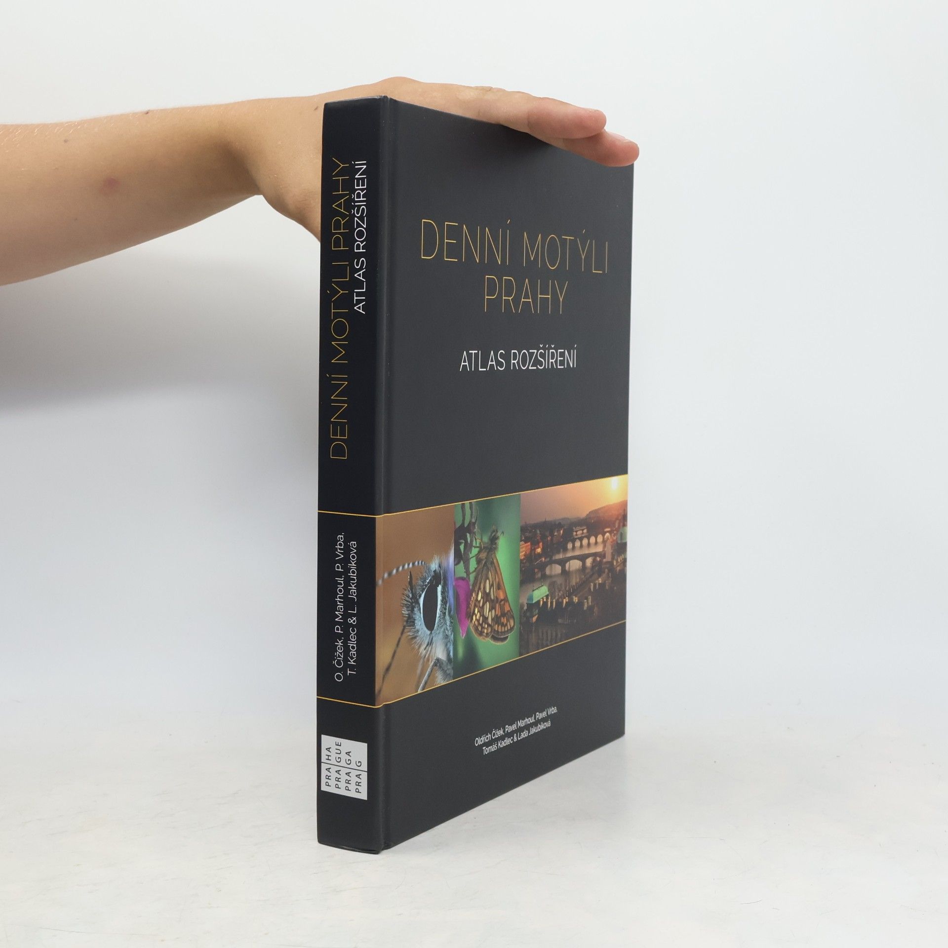 Kolektiv autorů Denní motýli Prahy : atlas rozšíření