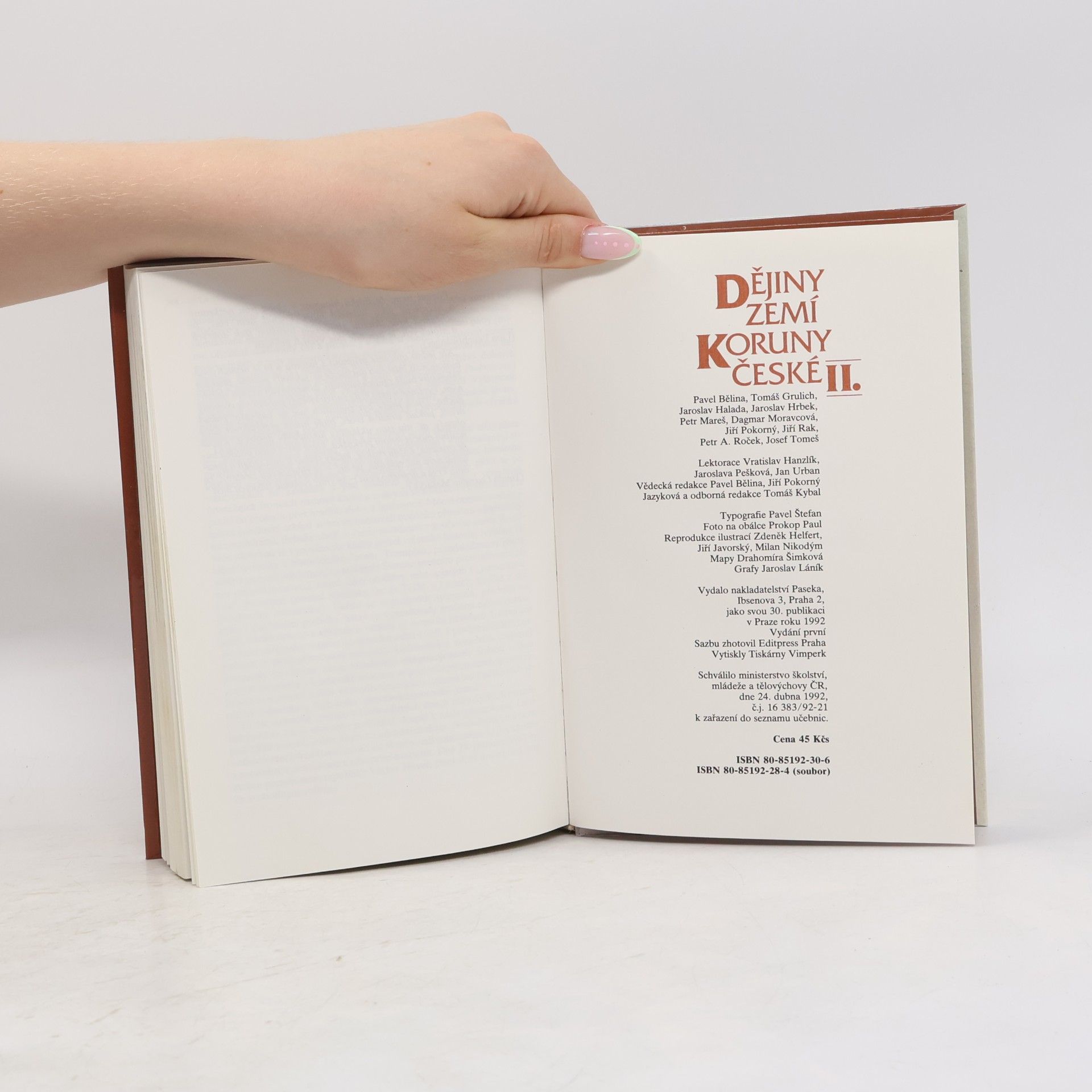 Autores varios Dějiny zemí Koruny české II.