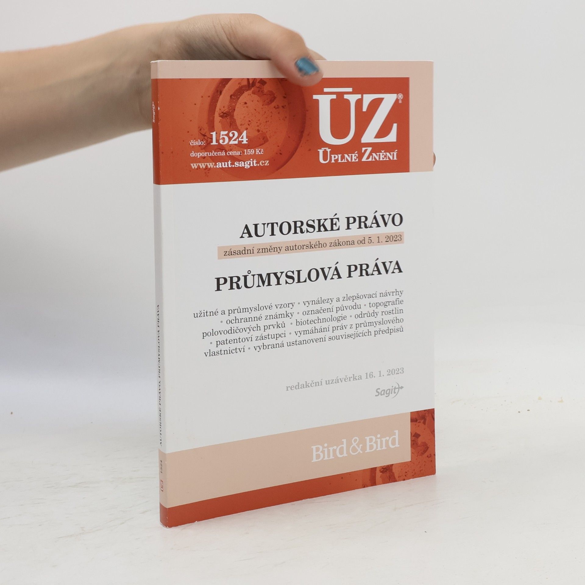 Kolektiv autorů Autorské právo ; Průmyslová práva