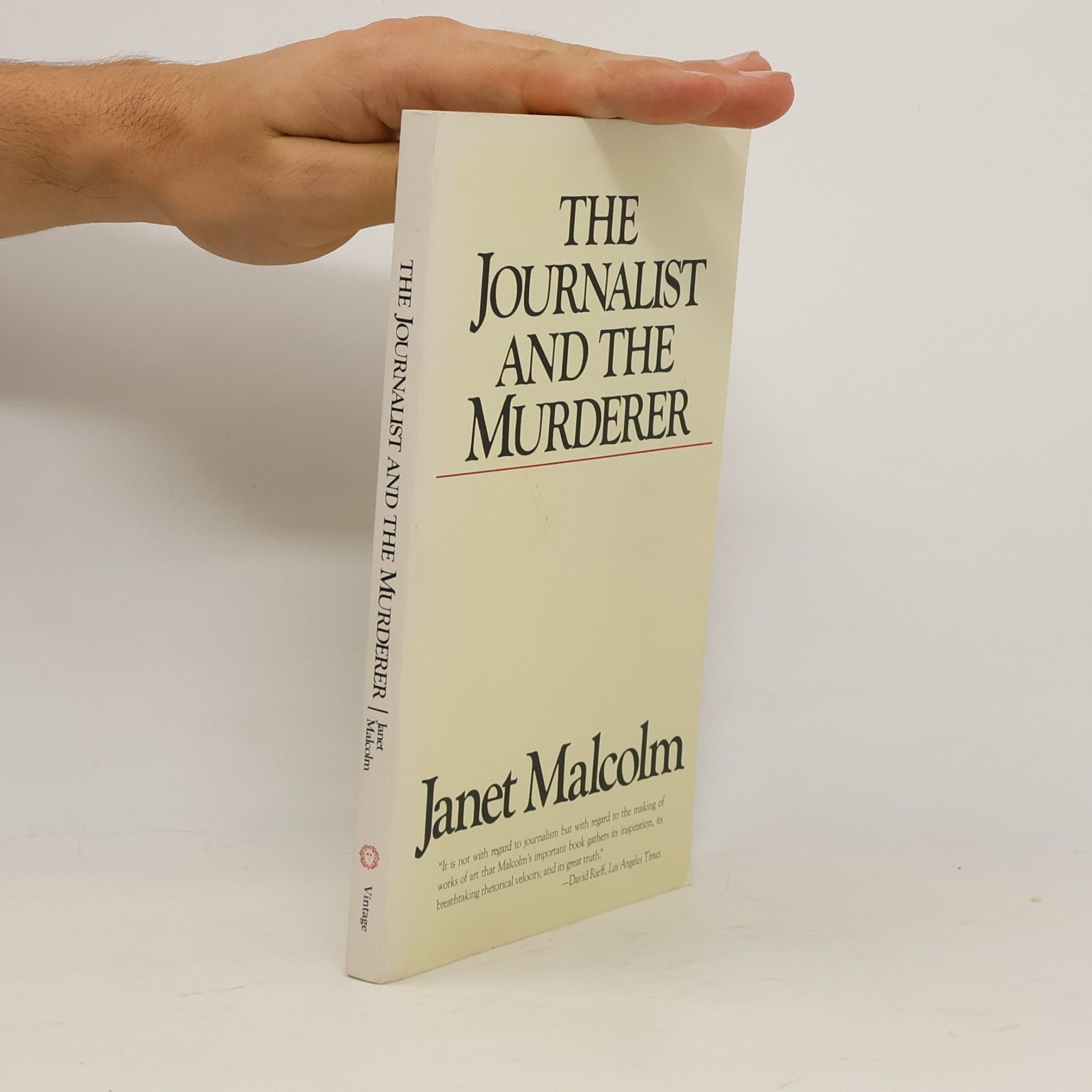 Janet Malcolm The Journalist and the Murderer