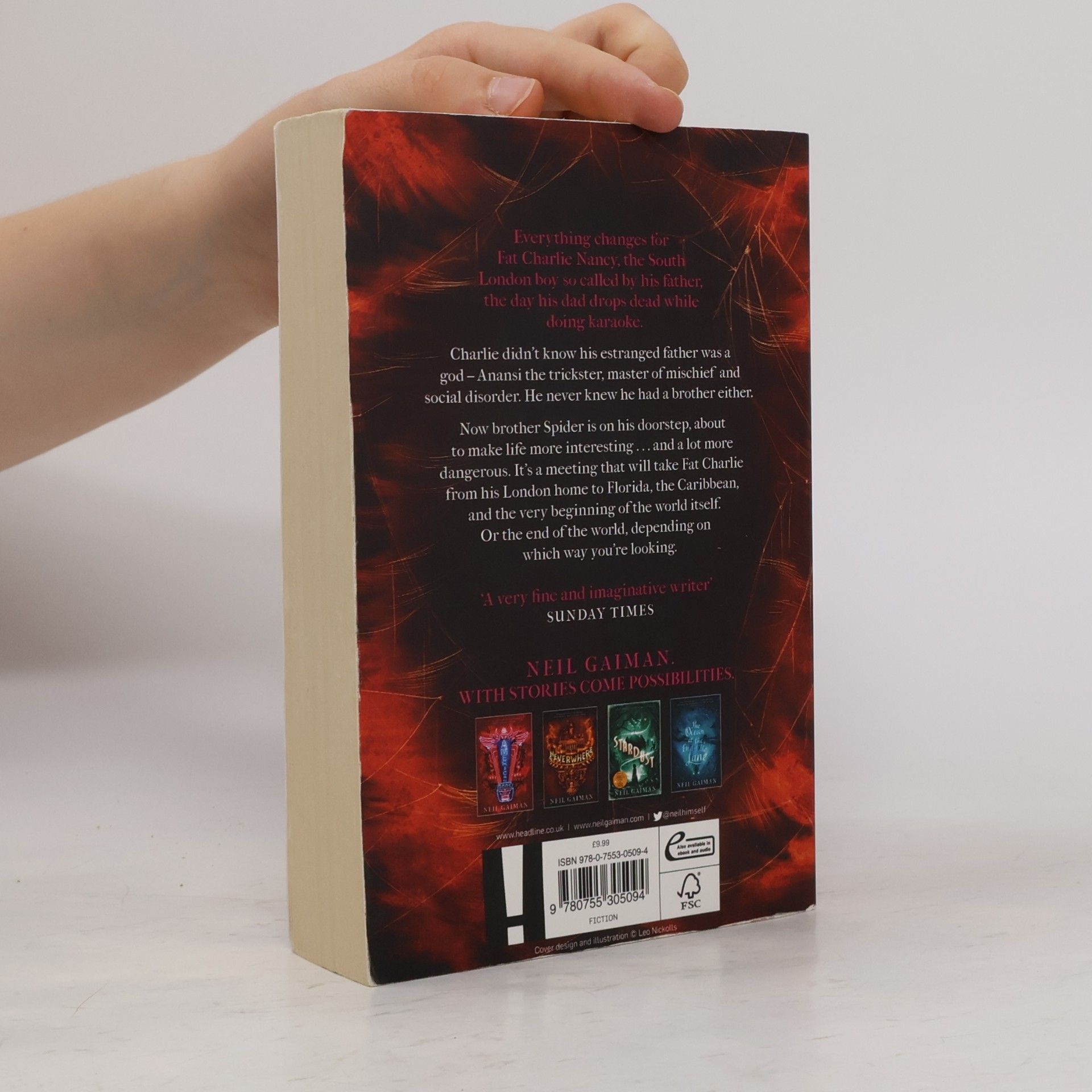 Neil Gaiman Anansi Boys
