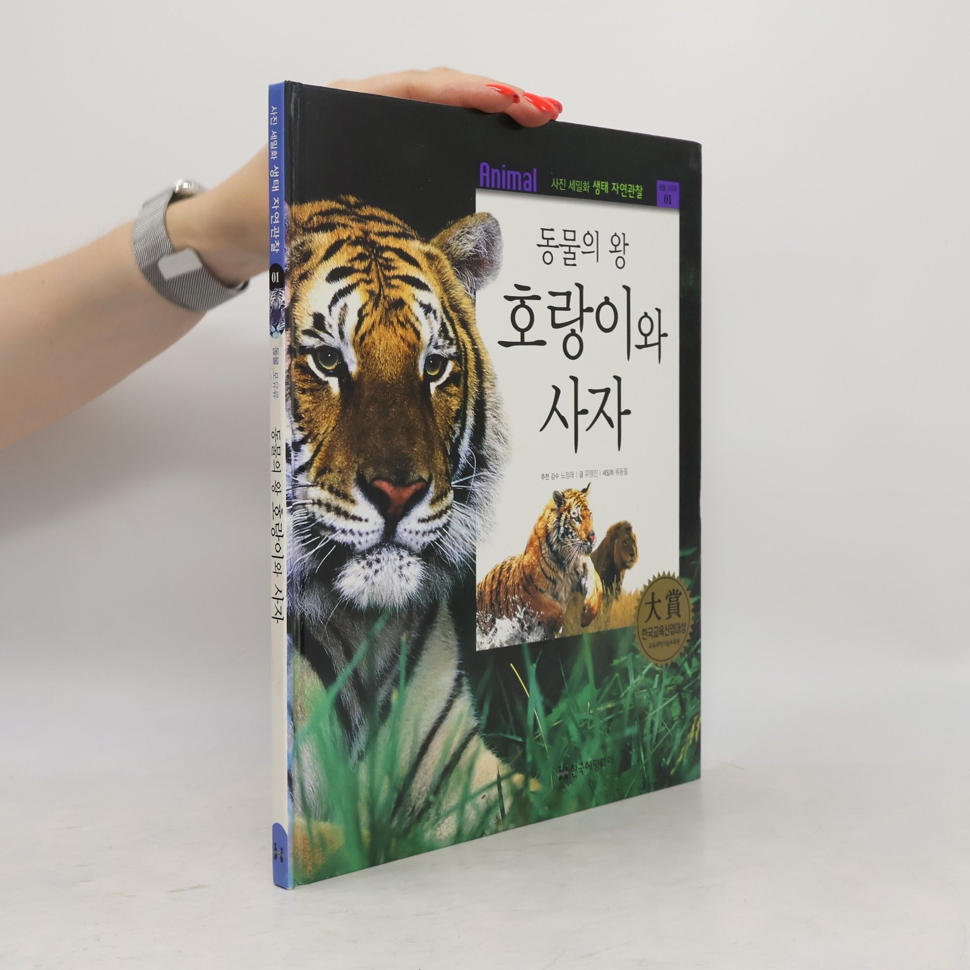 류동필 동물의 왕 호랑이와 사자 01