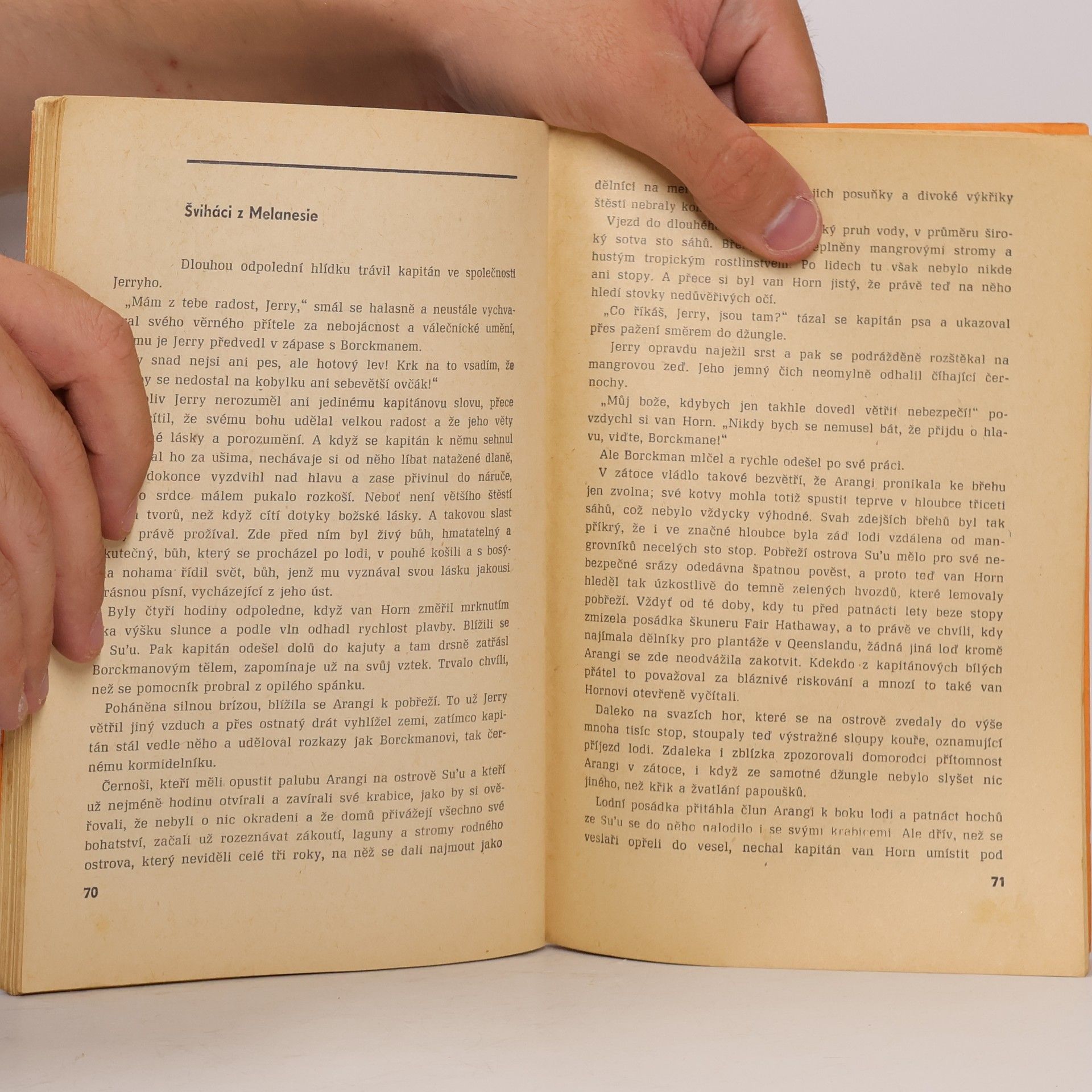 Jack London Statečná srdce 8. Jerry z ostrovů