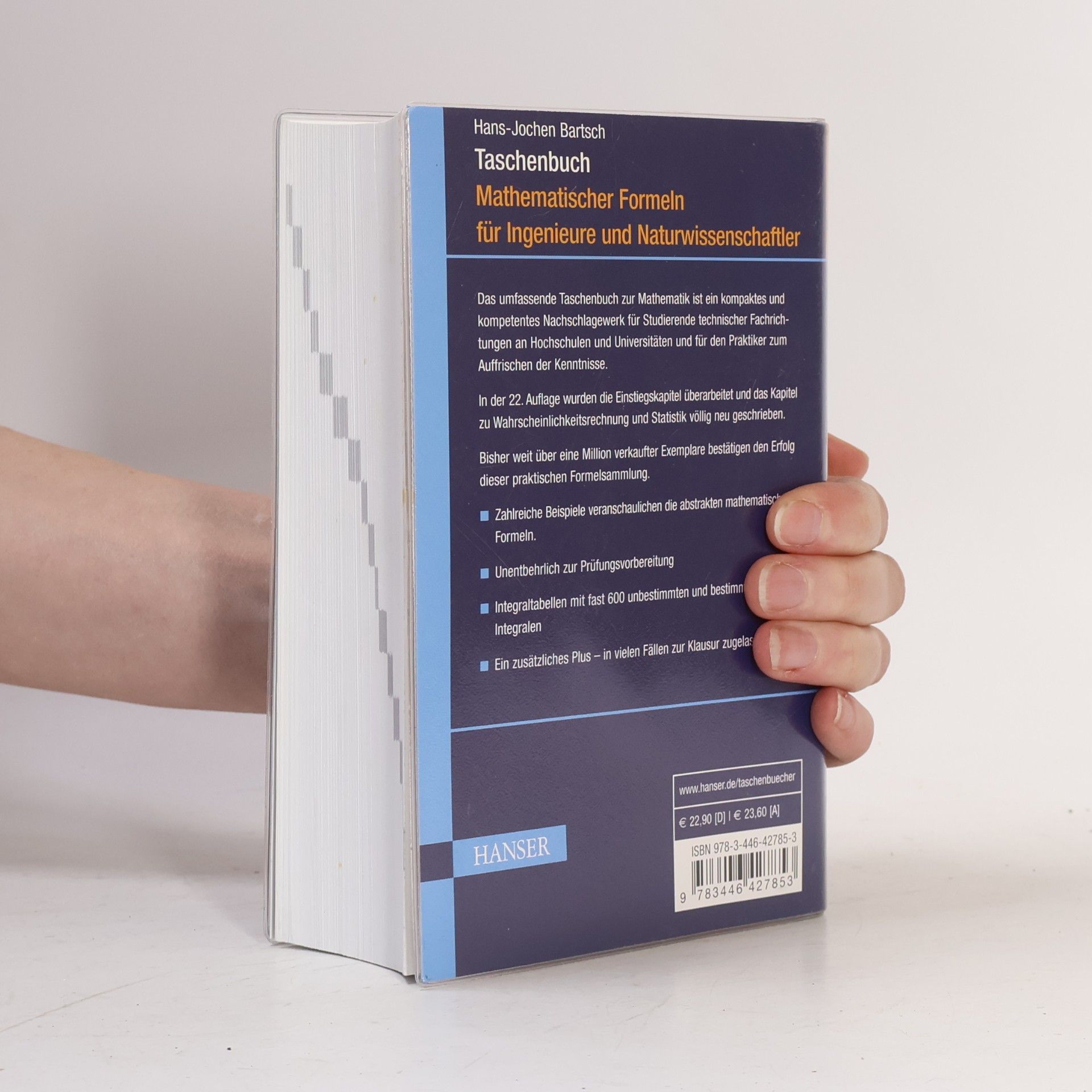 Hans Jochen Bartsch Taschenbuch mathematischer Formeln für Ingenieure und Naturwissenschaftler