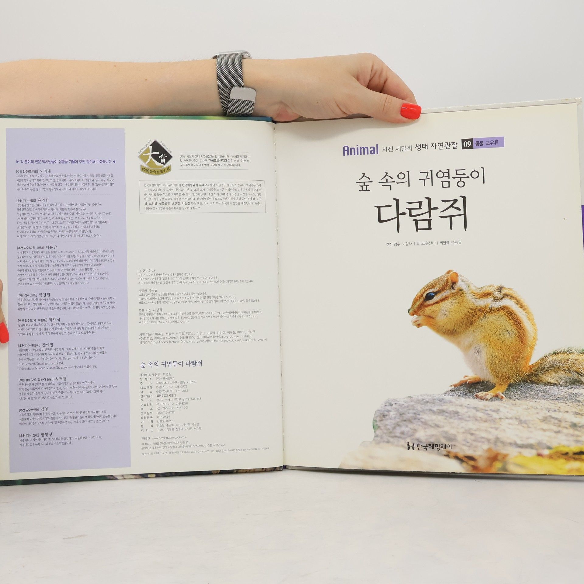 노정래 숲 속의 귀염둥이 다람쥐 09