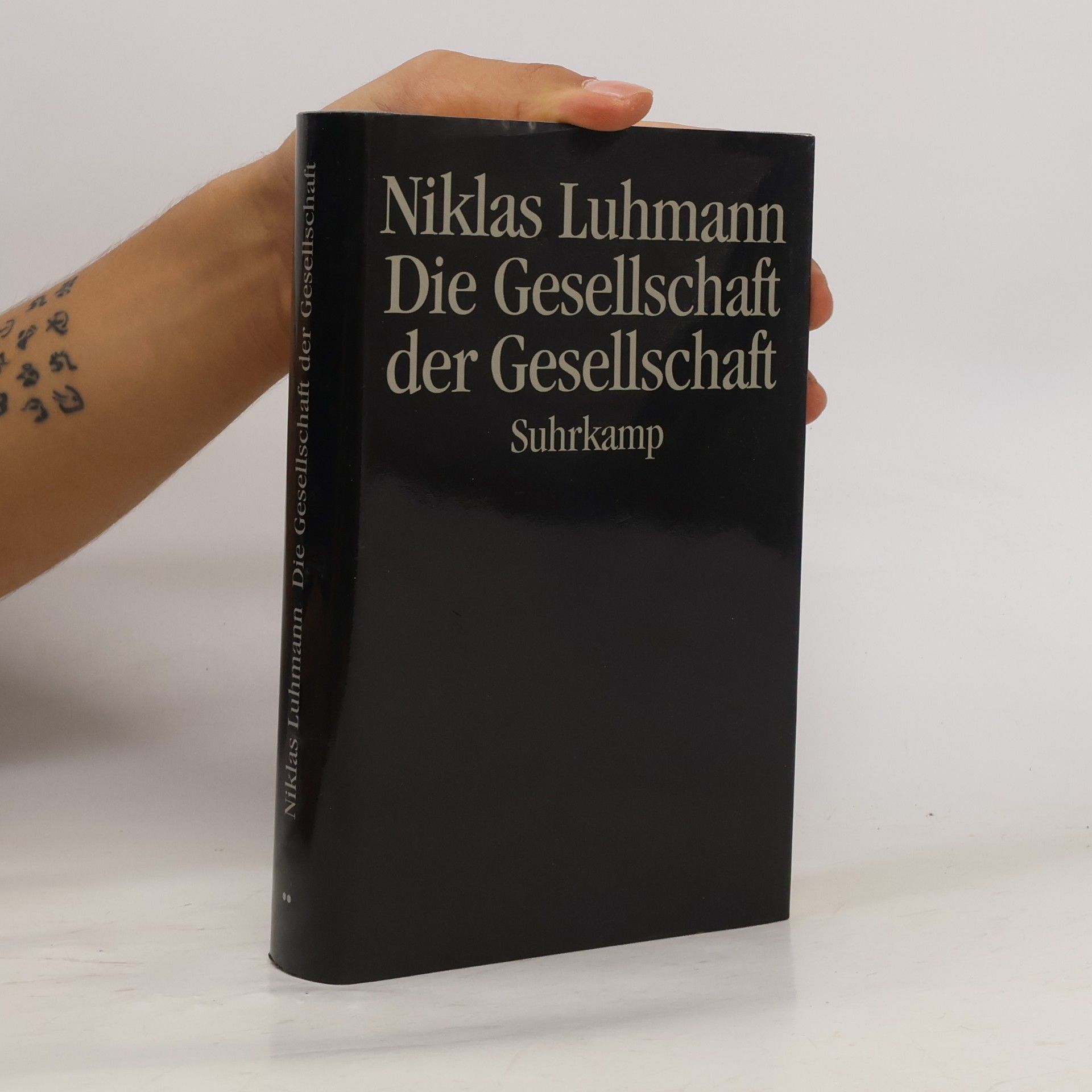Niklas Luhmann Die Gesellschaft der Gesellschaft, 2 Bde.
