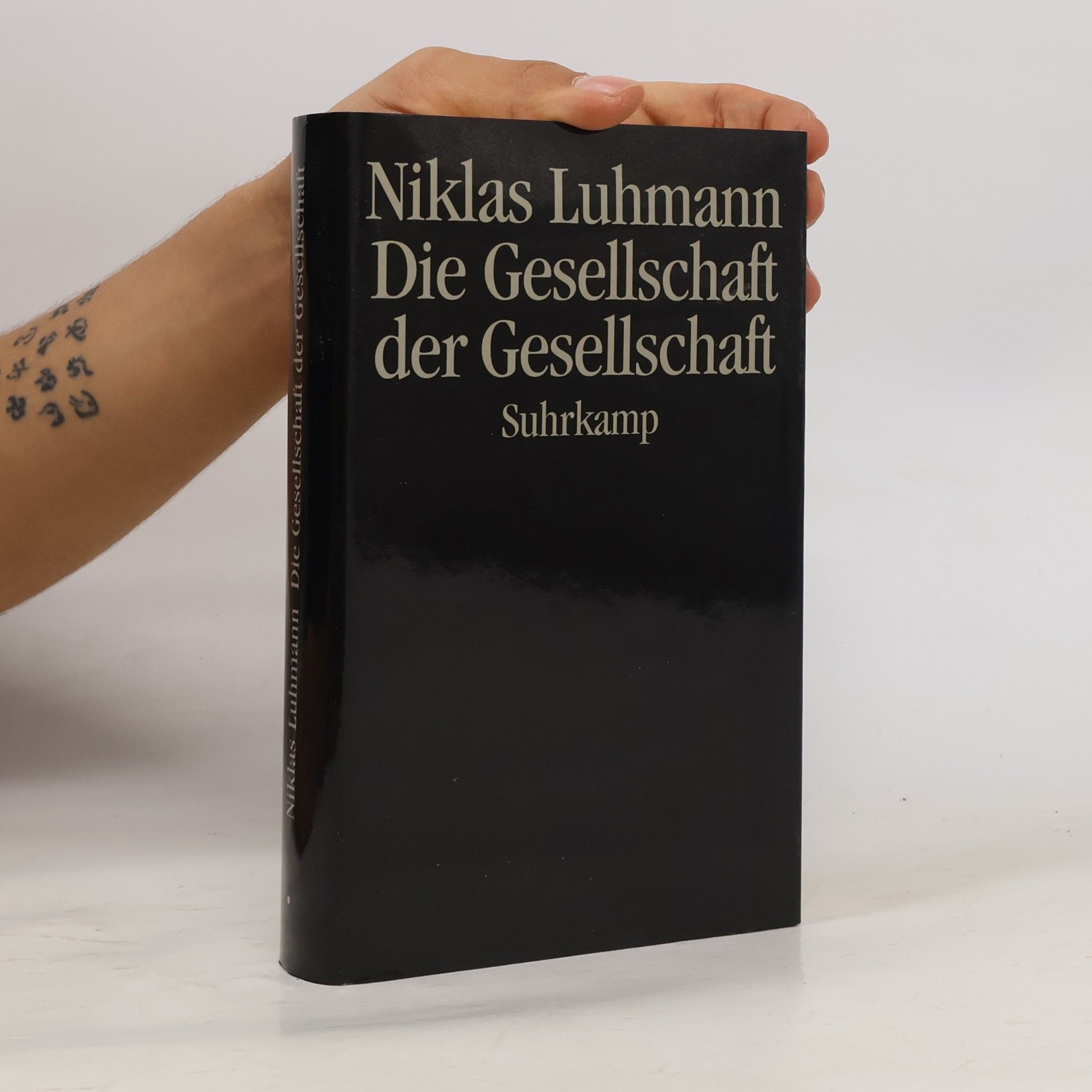 Niklas Luhmann Die Gesellschaft der Gesellschaft, 2 Bde.