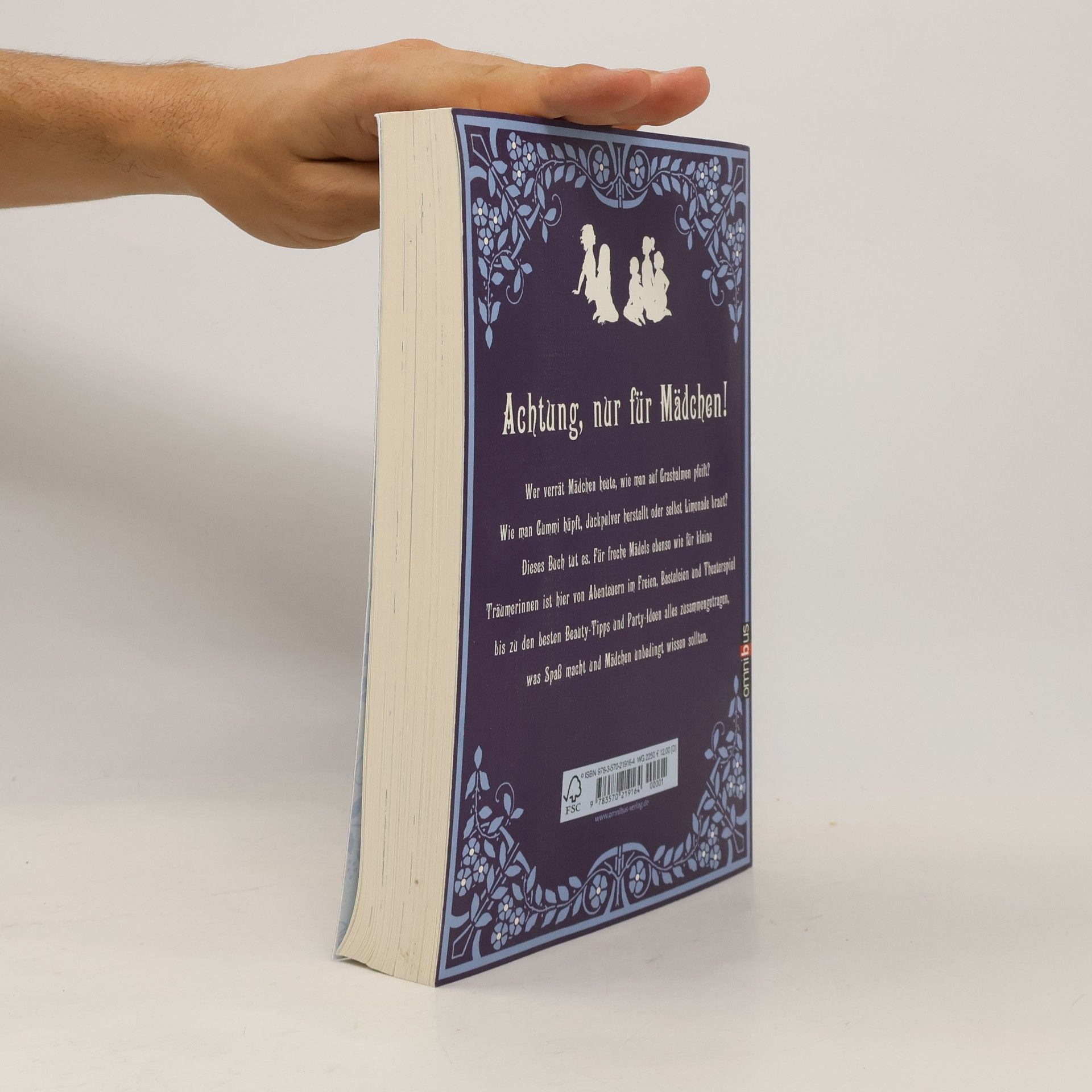 Rosemary Davidson Das einzig wahre Buch für Mädchen