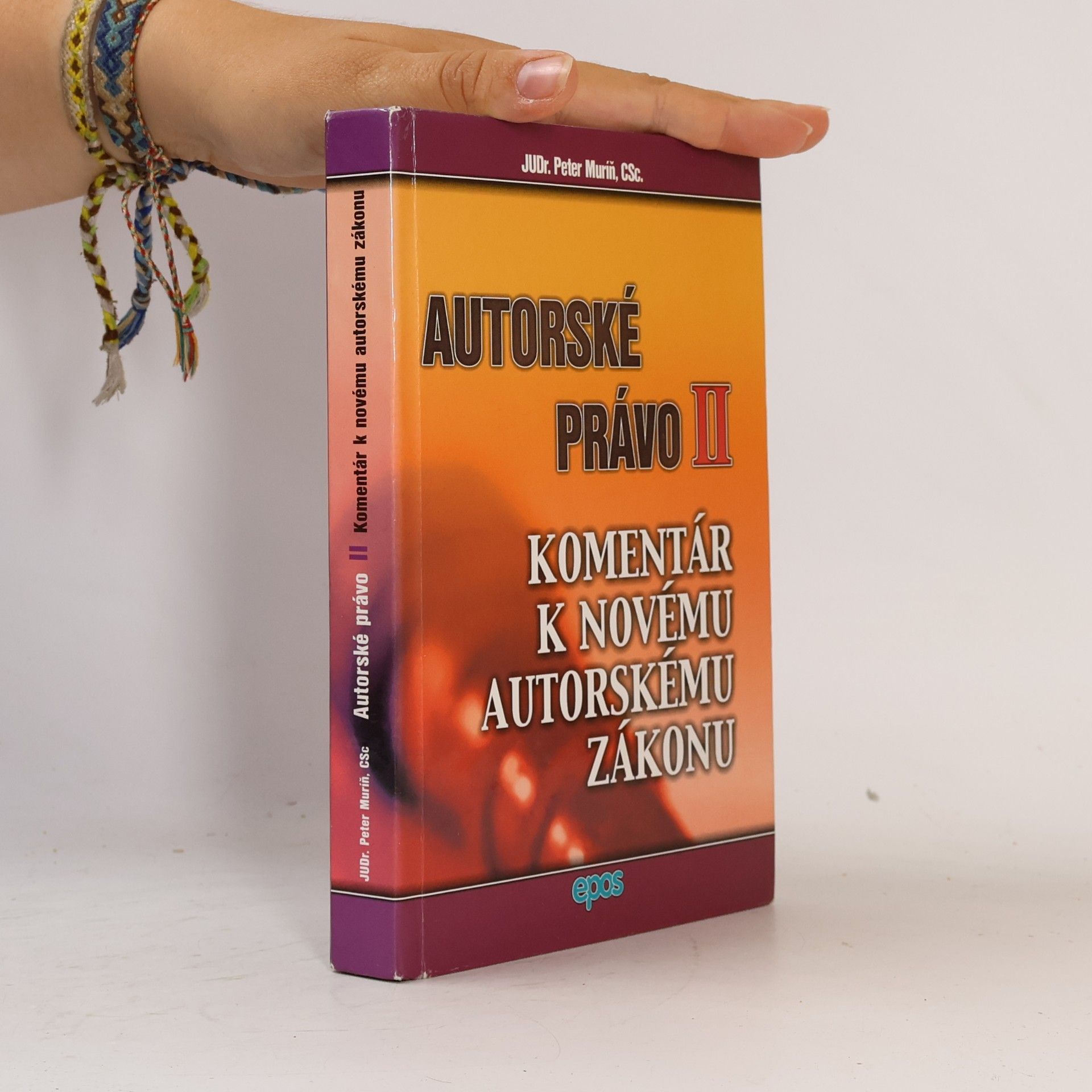 Peter Muríň Autorské právo. II, Komentár k novému autorskému zákonu