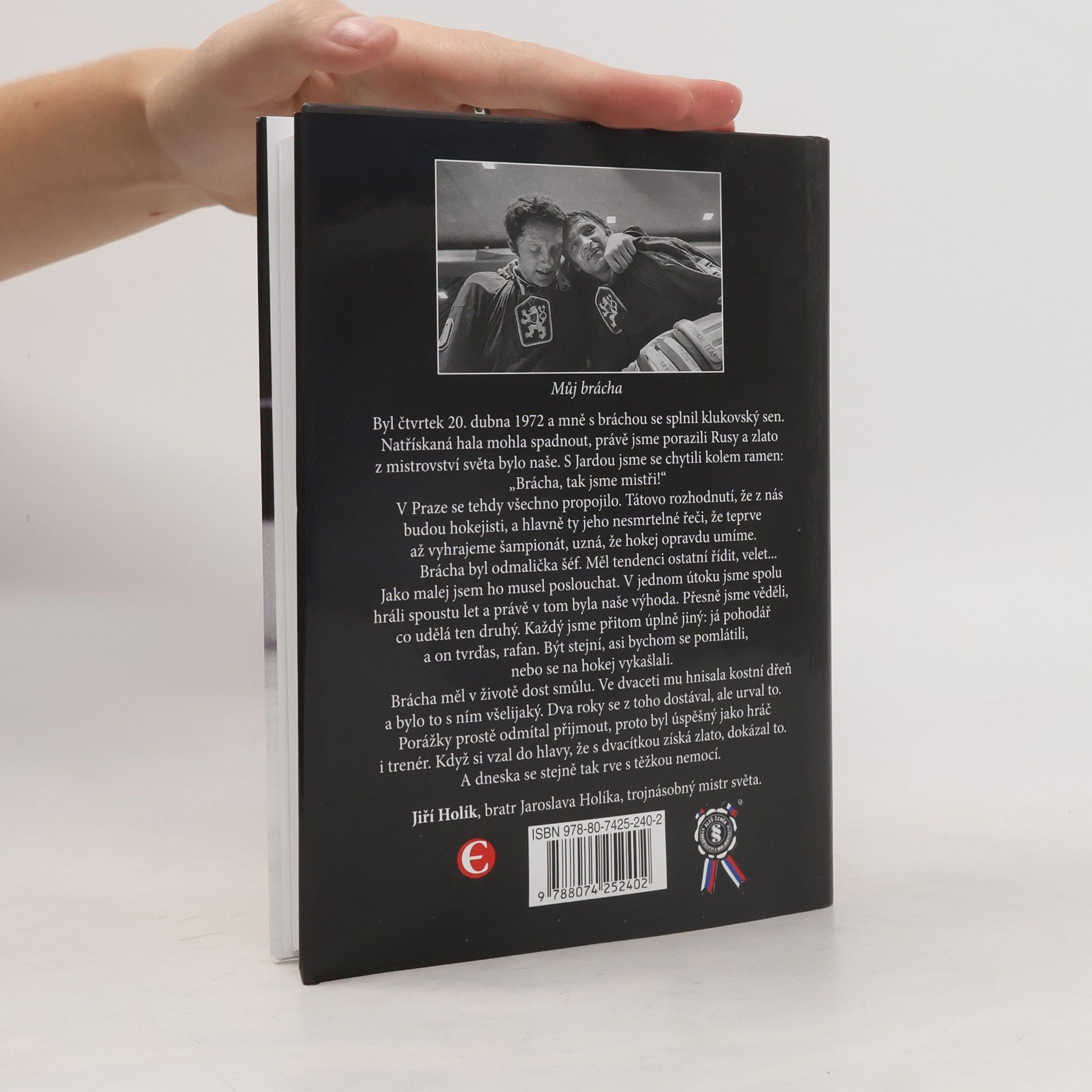 David Lukšů Žít jako Holík. Životní a hokejové zápasy Jaroslava Holíka