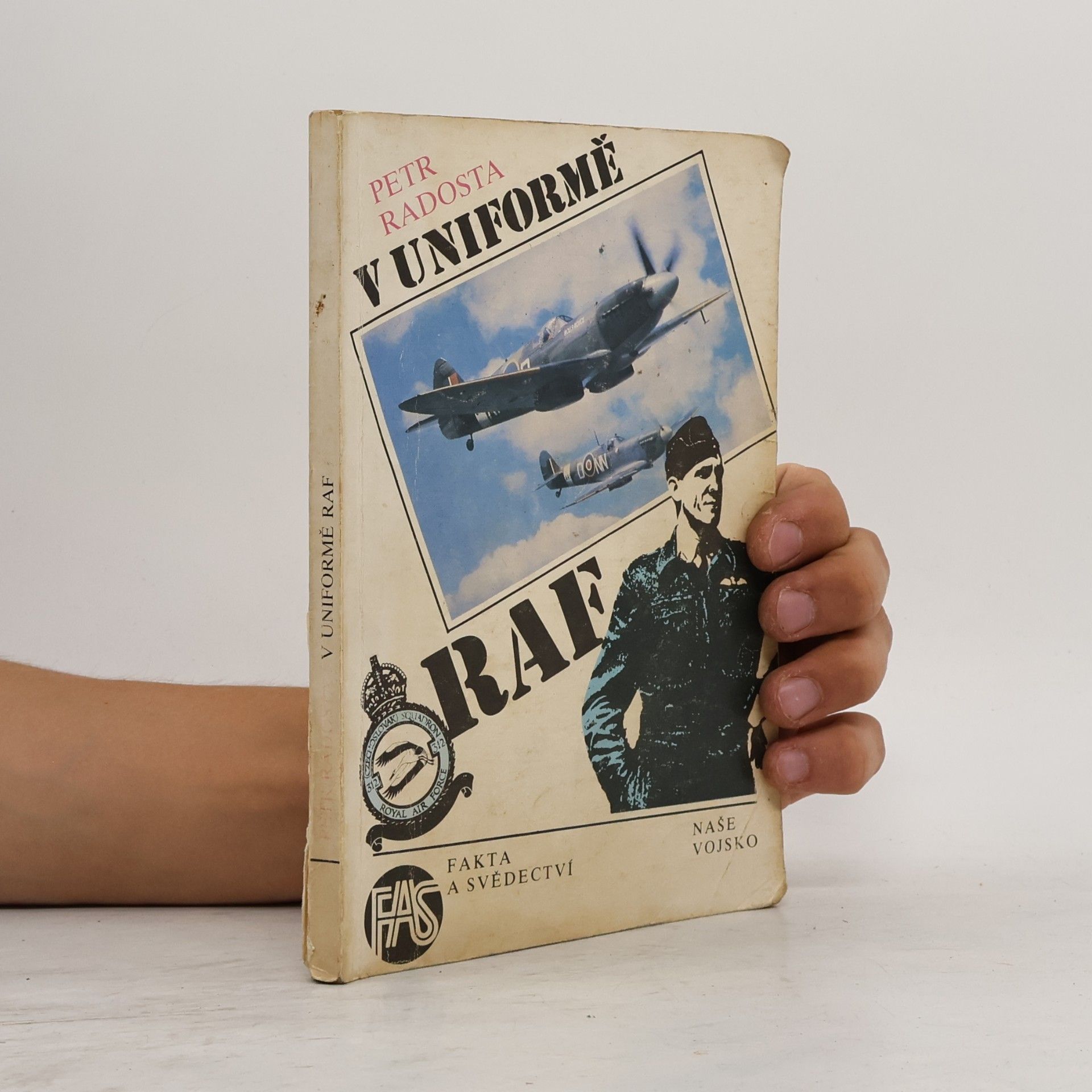 Petr Radosta V uniformě RAF