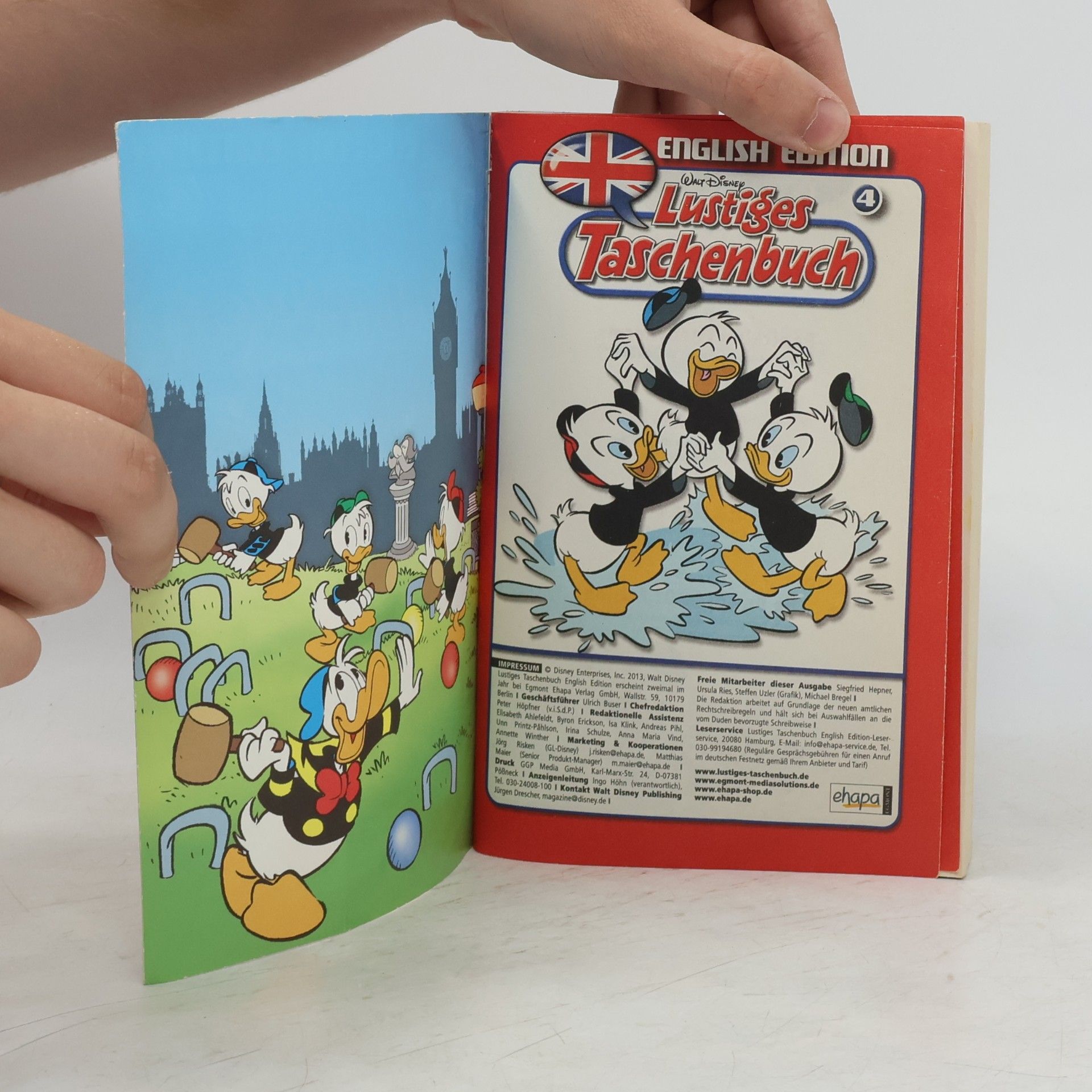 Walt Disney Lustiges Taschenbuch Nr. 4
