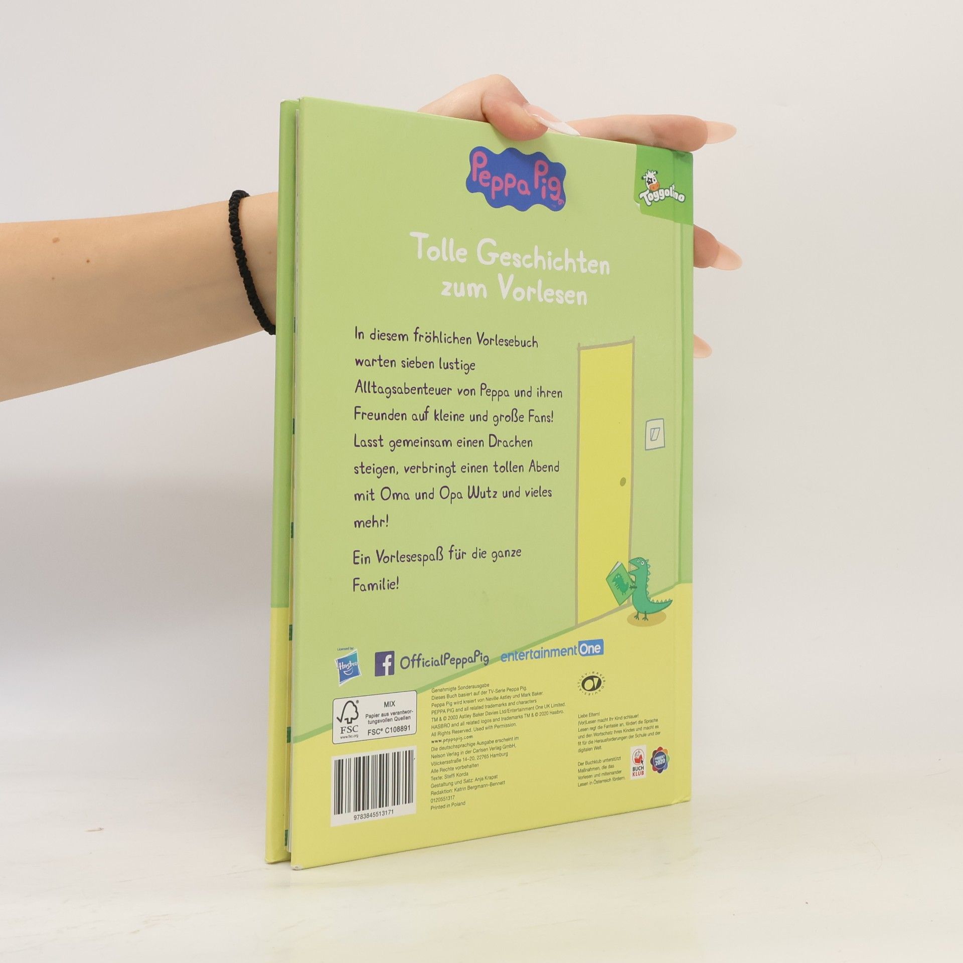 Kolektiv autorů Peppa Pig. Tolle Geschichten zum Vorlesen