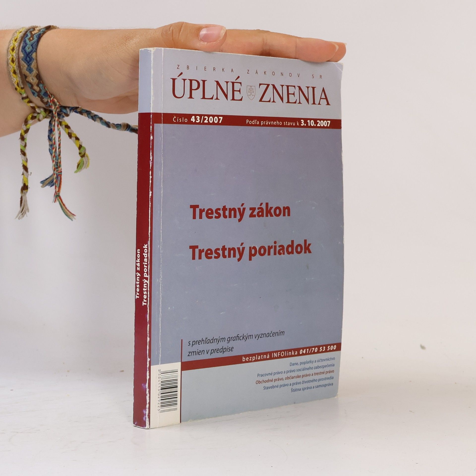 Autorenkollektiv Trestný zákon. Trestný poriadok.