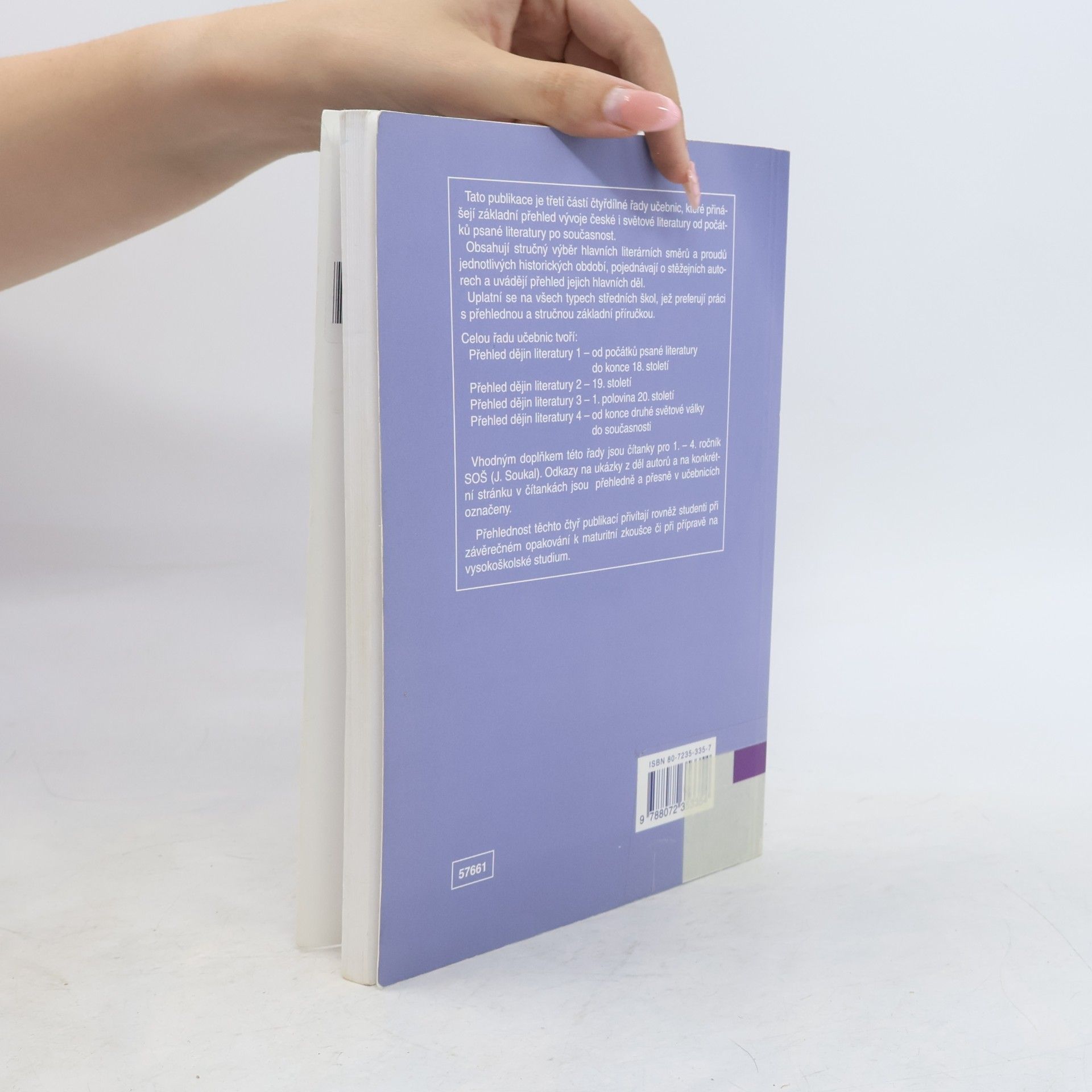 Josef Soukal Přehled dějin literatury: pro střední školy