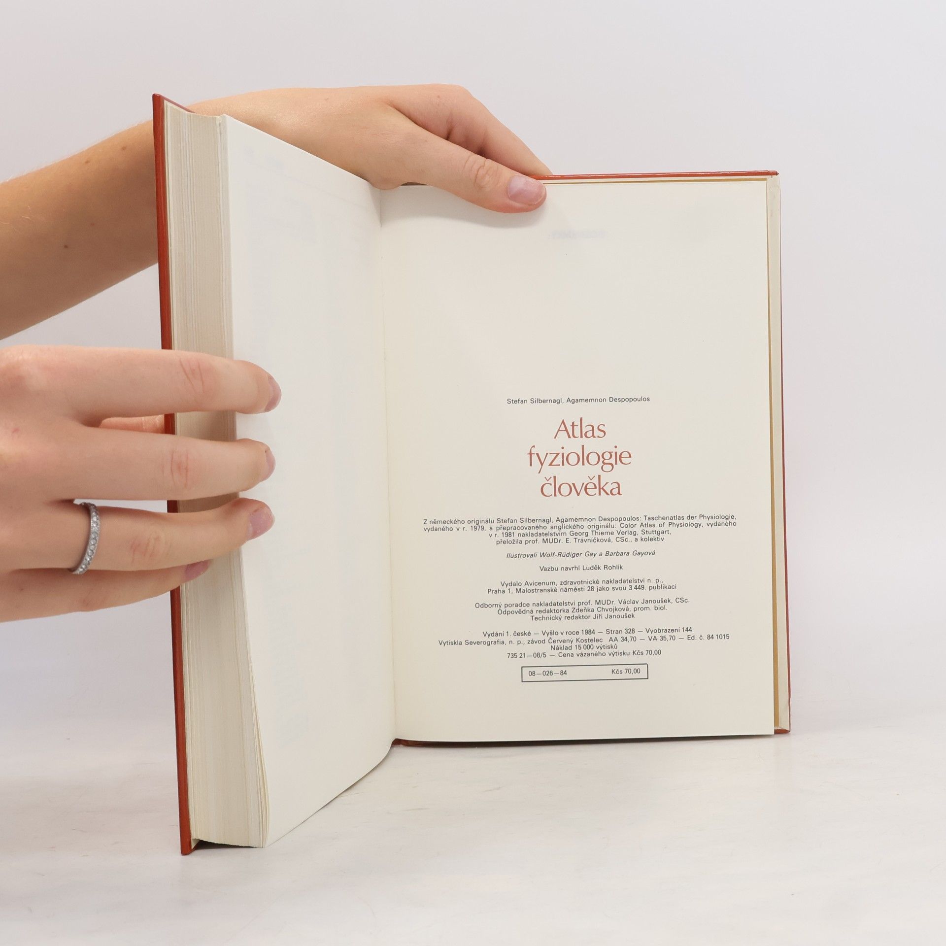 Stefan Silbernagl Atlas fyziologie člověka
