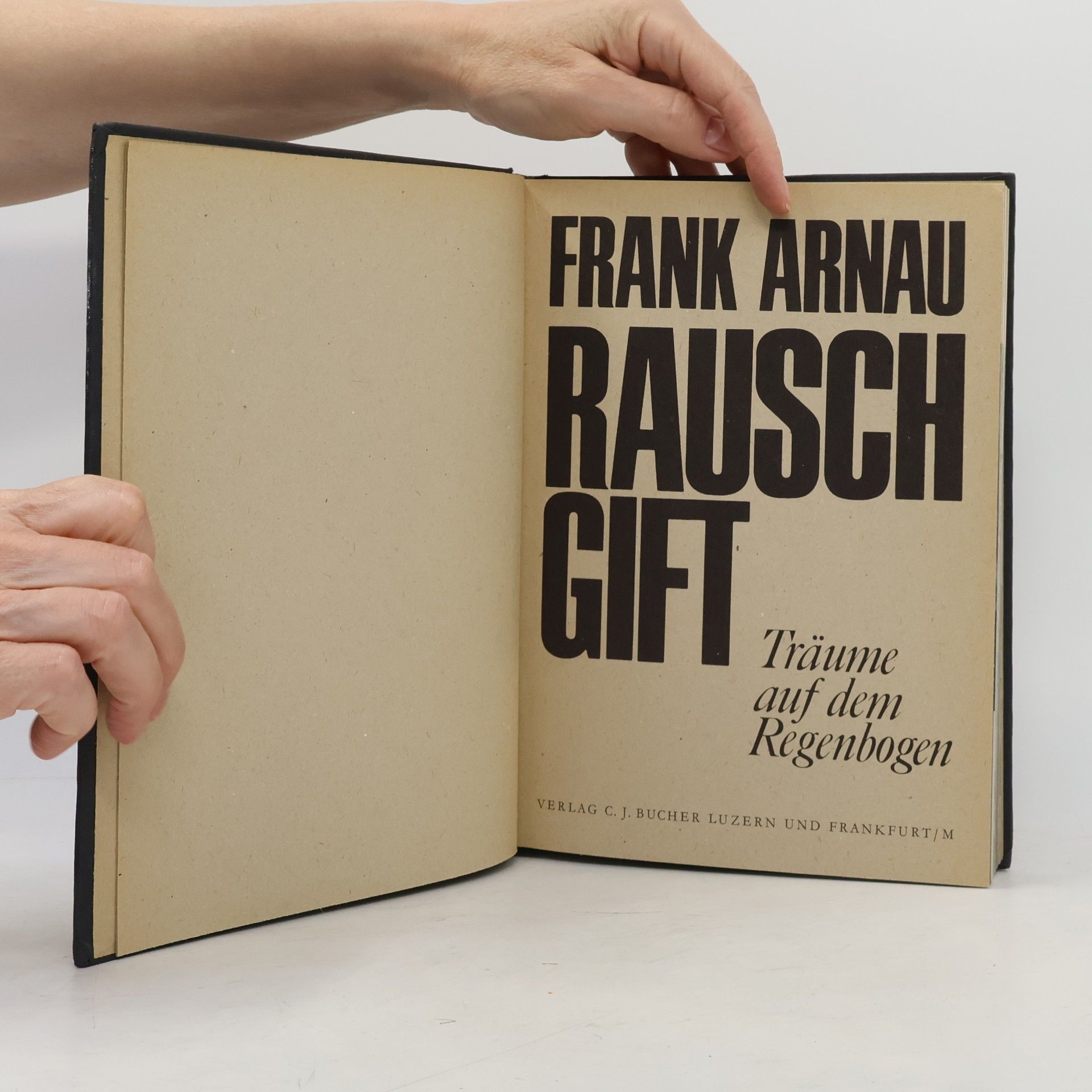 Frank Arnau Rauschgift