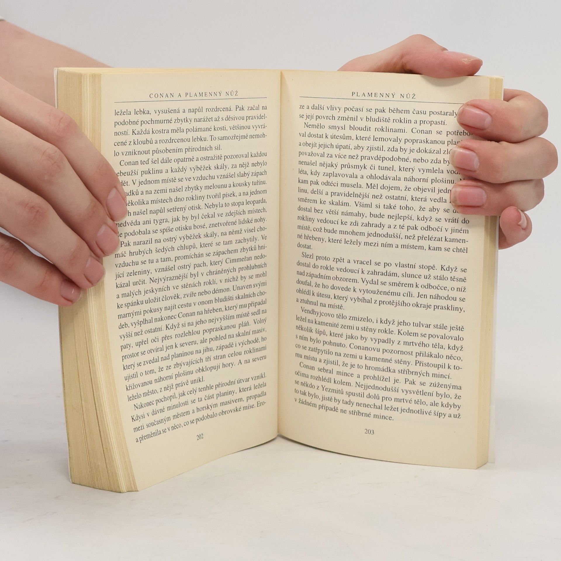Robert E. Howard Conan a plamenný nůž