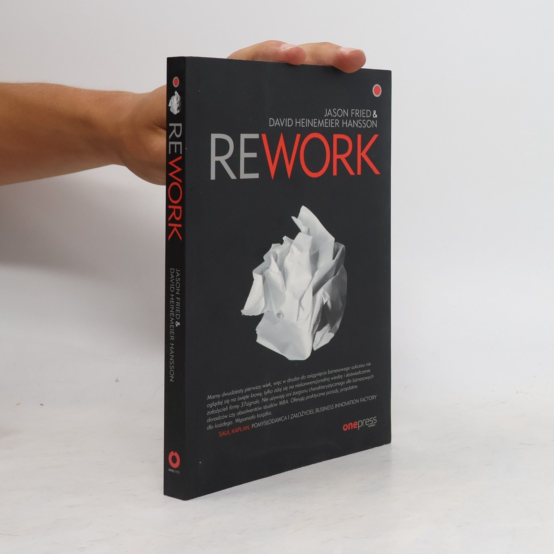 David Heinemeier Hansson Rework w.2018