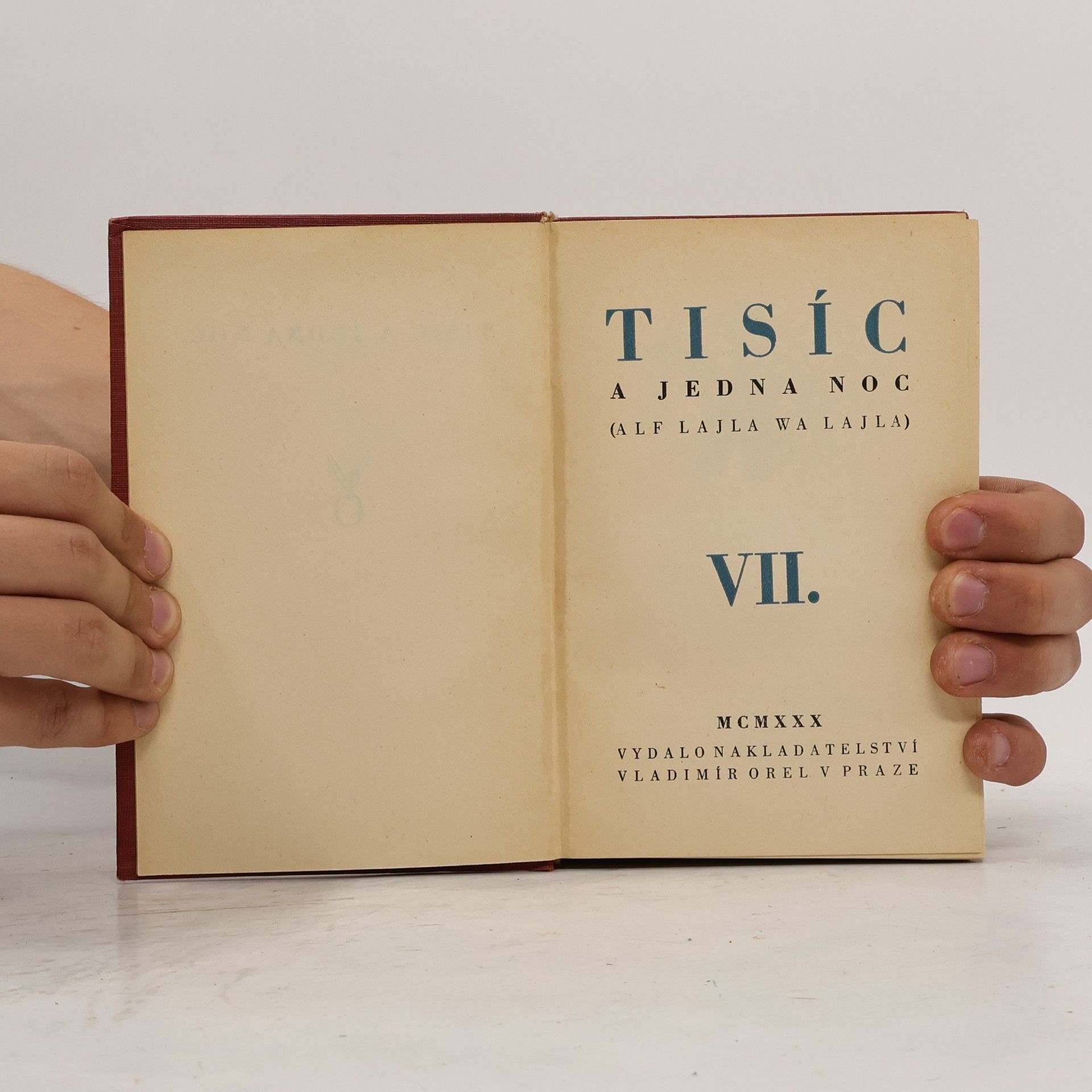 Kolektiv autorů Tisíc a jedna noc VII.