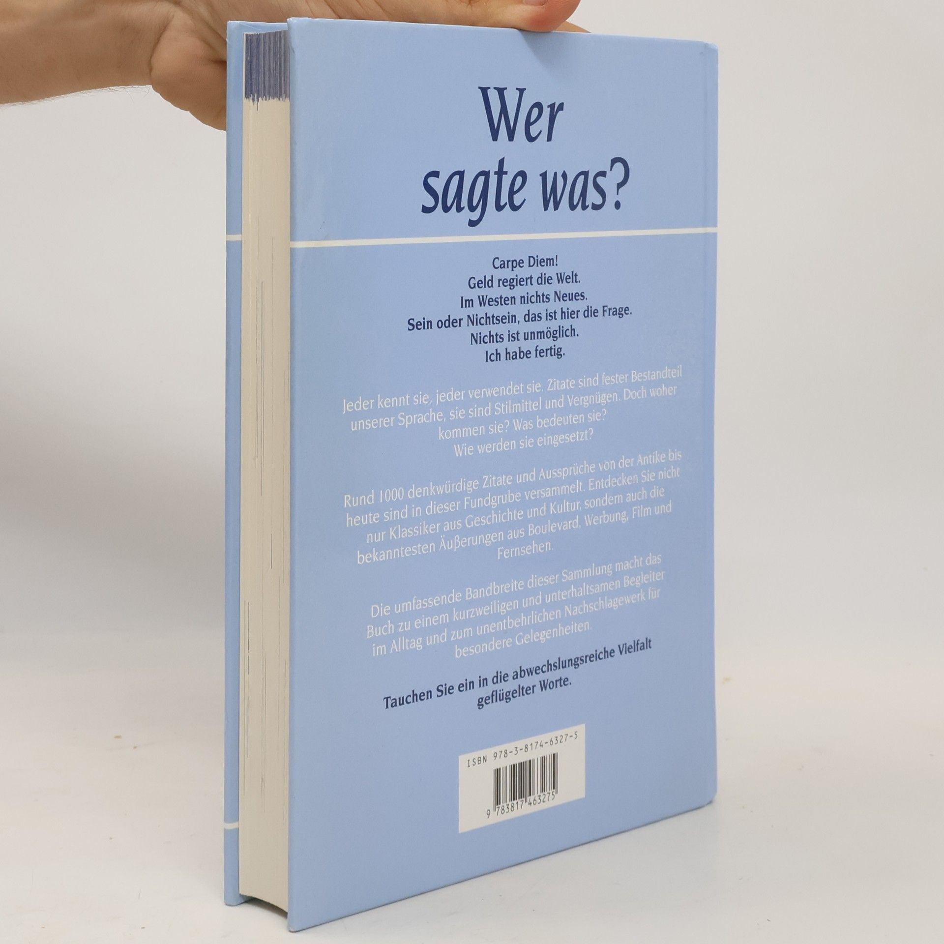 Kolektív autorov Wer sagte was?