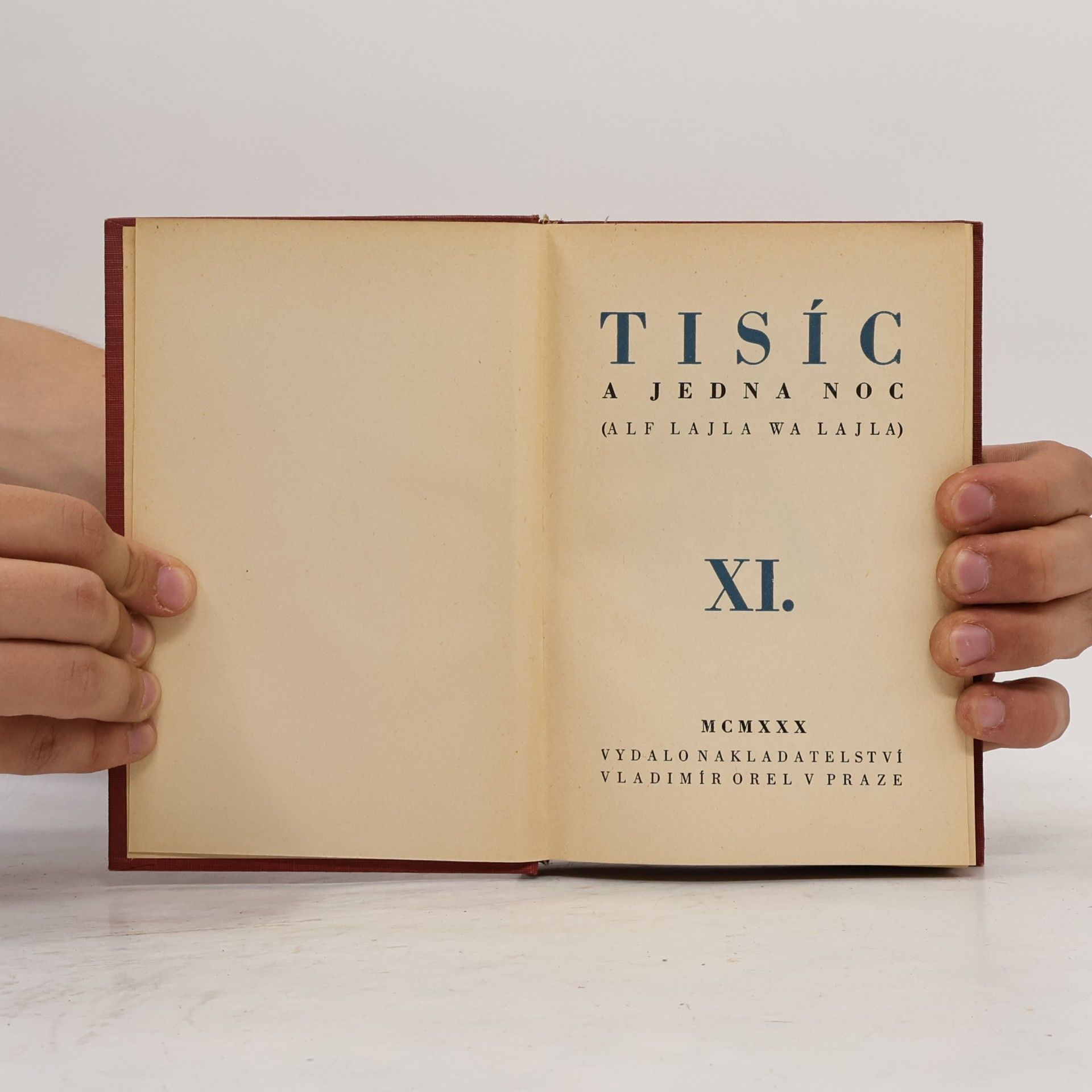 Auteurscollectief Tisíc a jedna noc. Díl XI.