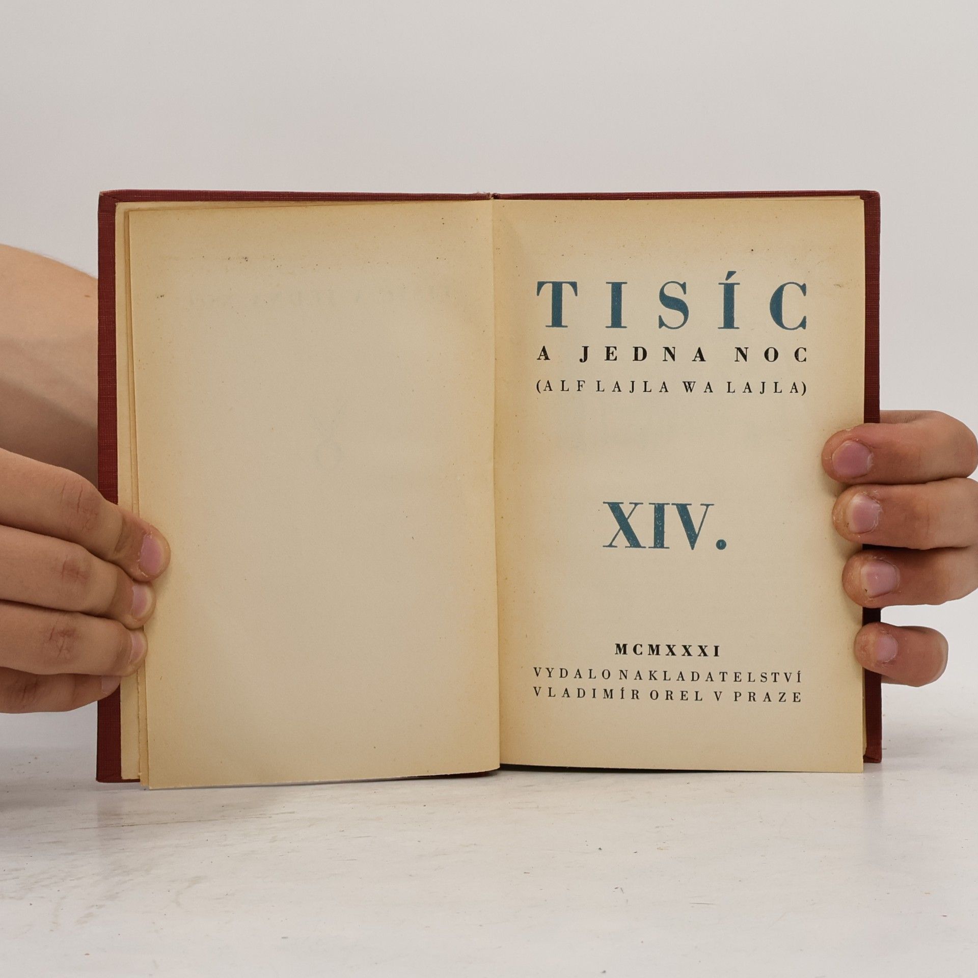František Podešva Tisíc a jedna noc XIV.