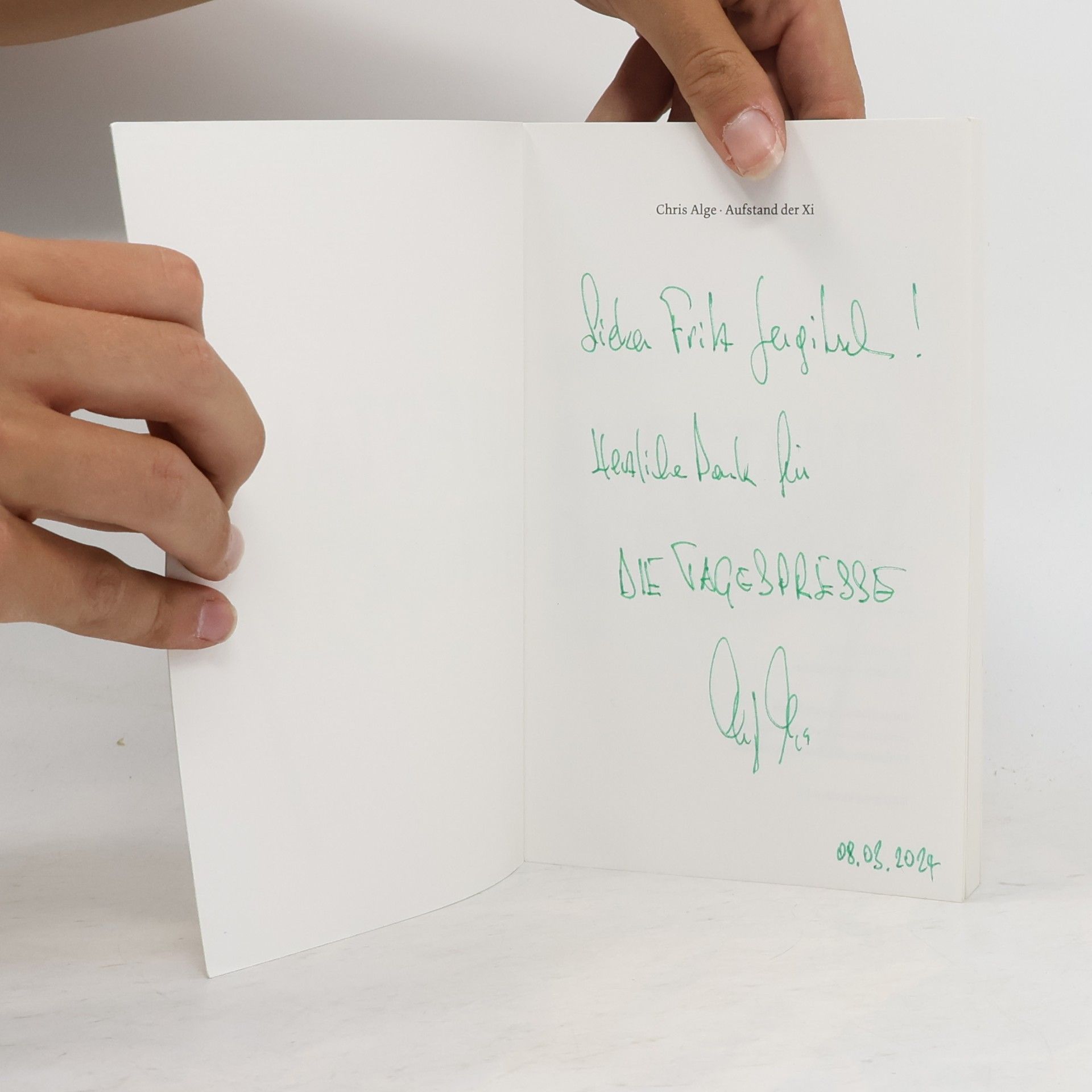 Chris Alge Aufstand der Xi