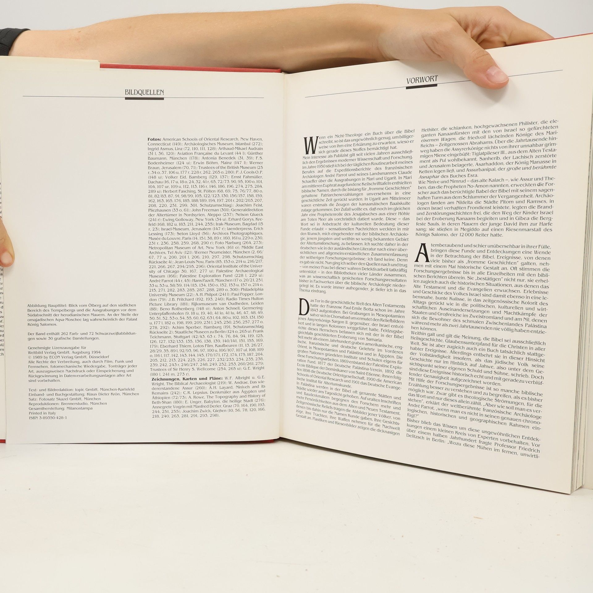 Werner Keller Und die Bibel hat doch recht