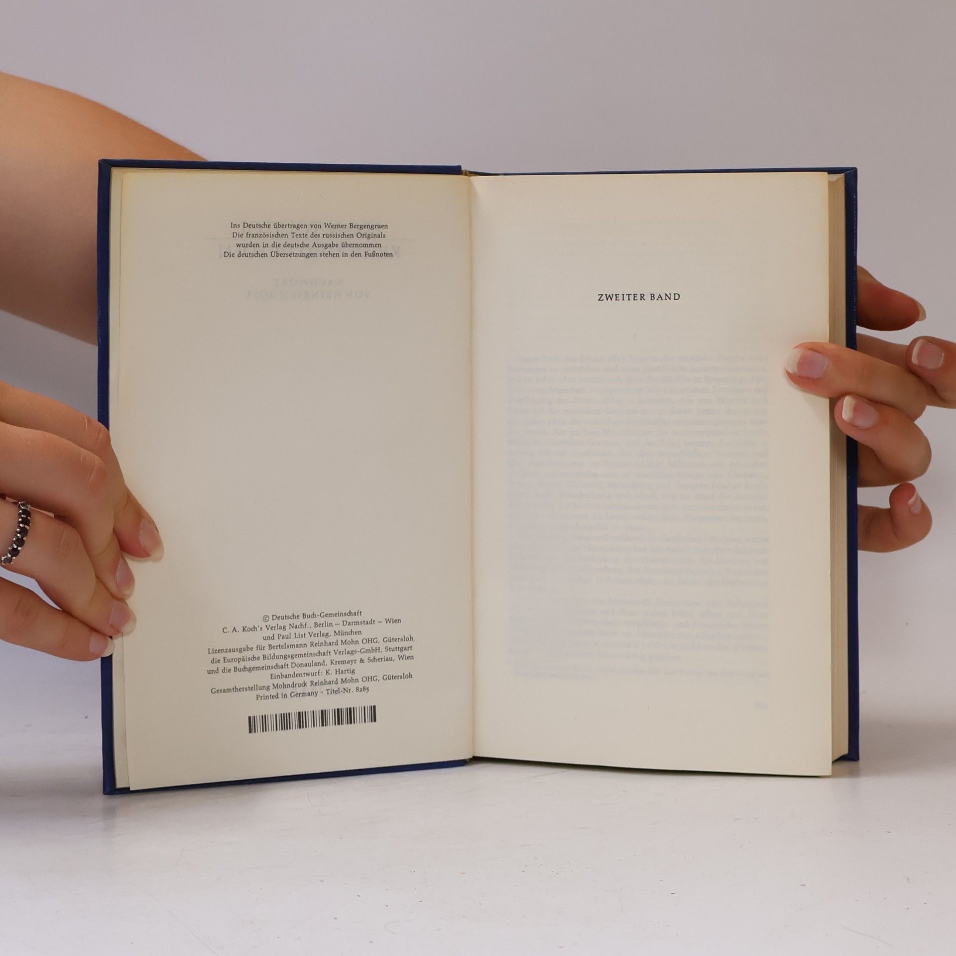 Lew Nikolajewitsch Tolstoi Krieg und Frieden II