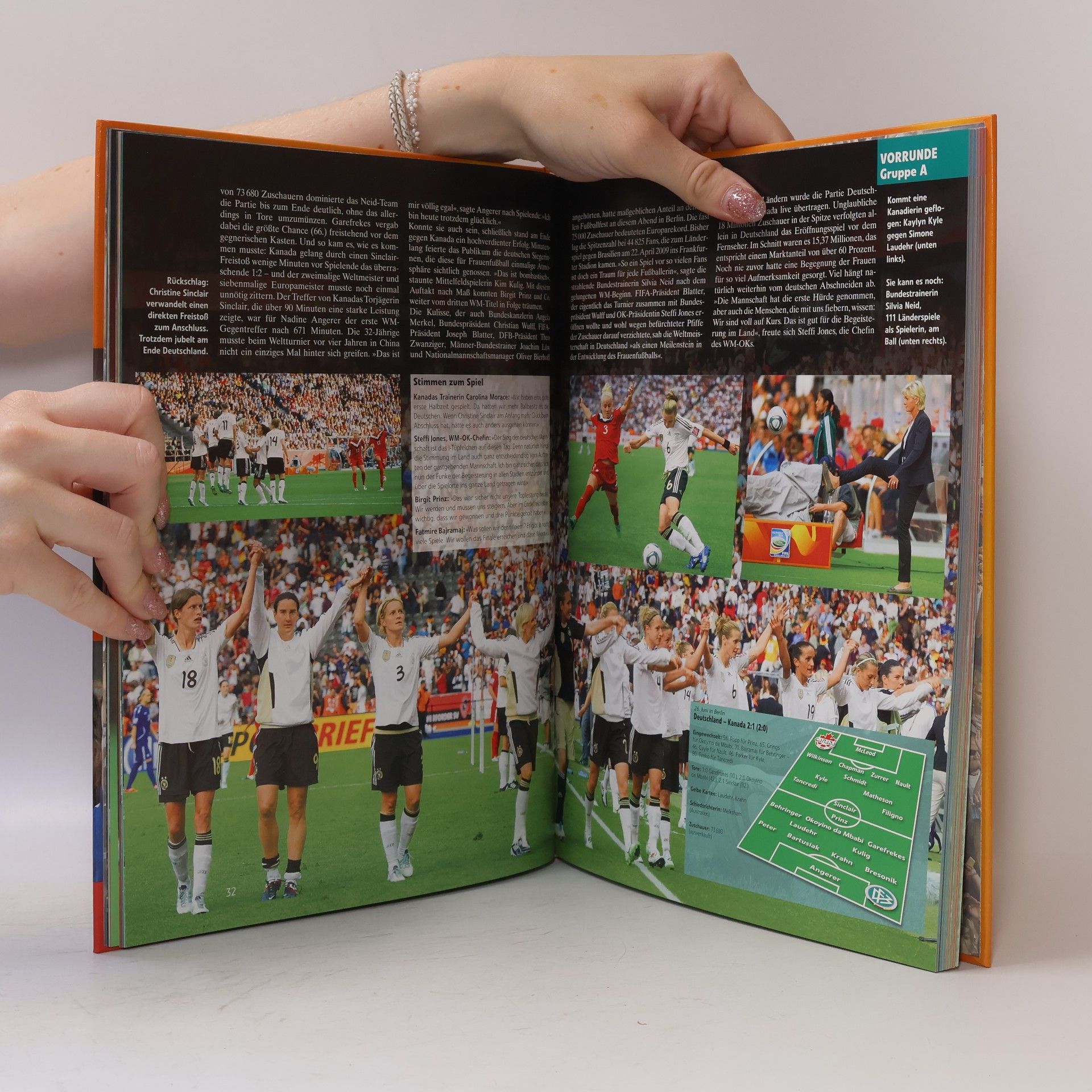 Nia Künzer Frauen-Fussball-Weltmeisterschaft Deutschland 2011