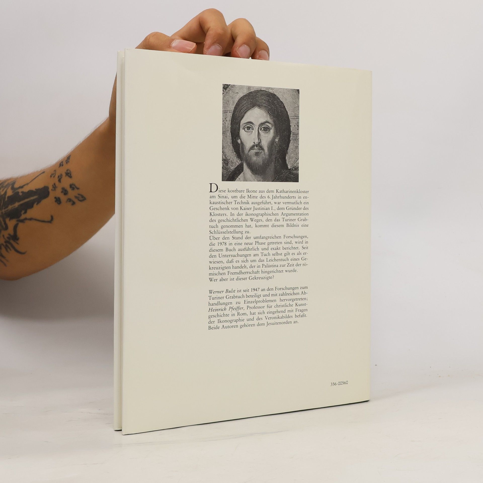 Werner Bulst Das Turiner Grabtuch und das Christusbild