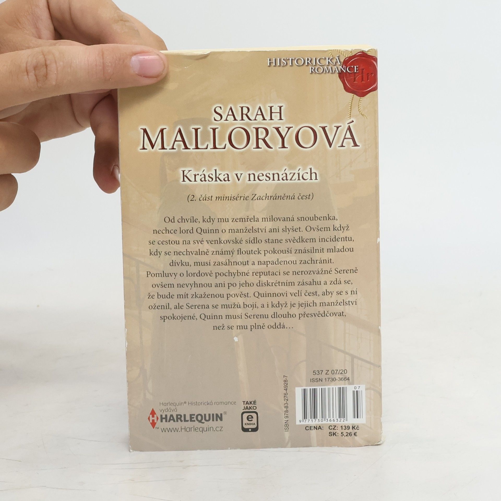Sarah Mallory Kráska v nesnázích