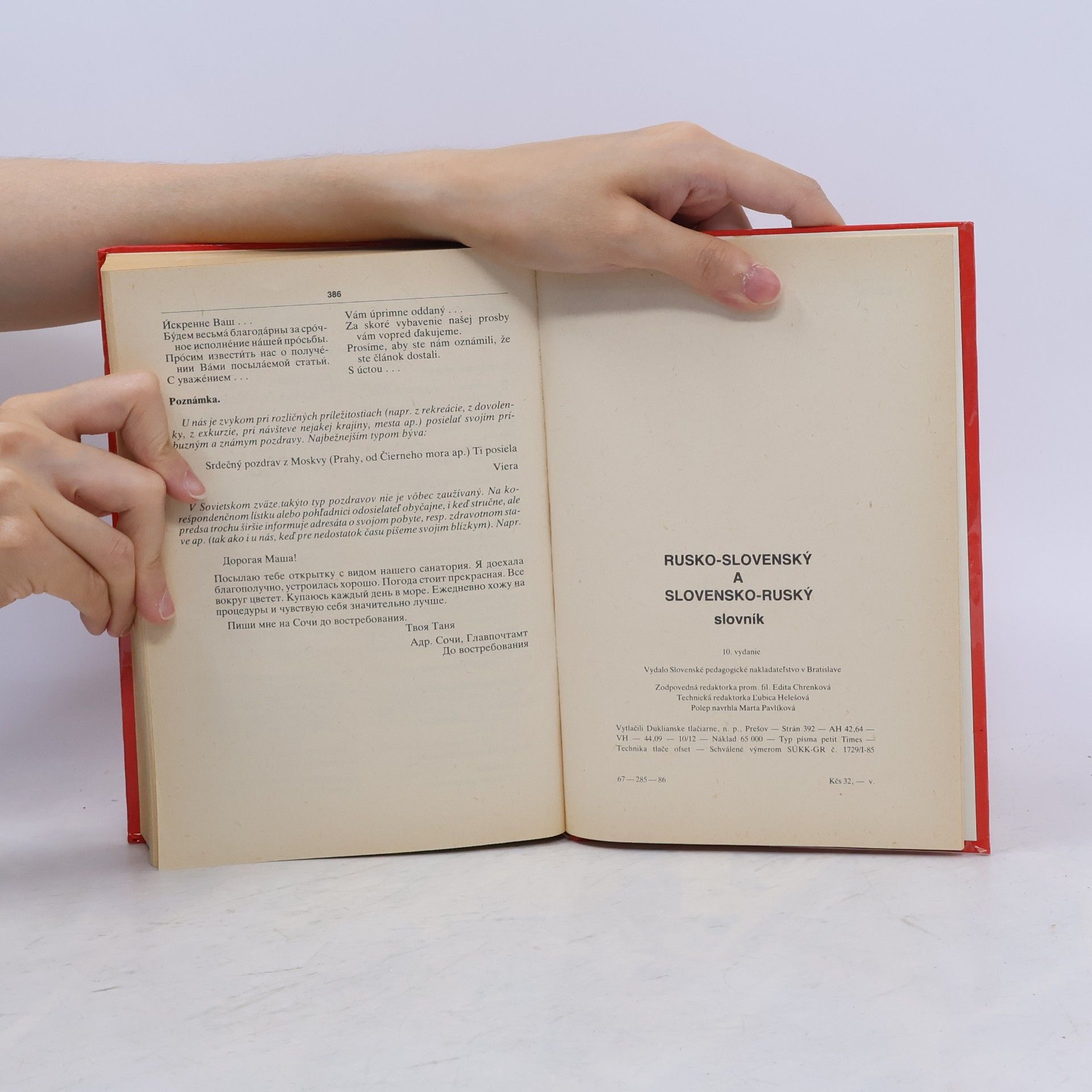 Autorenkollektiv Rusko-slovenský a slovensko-ruský slovník