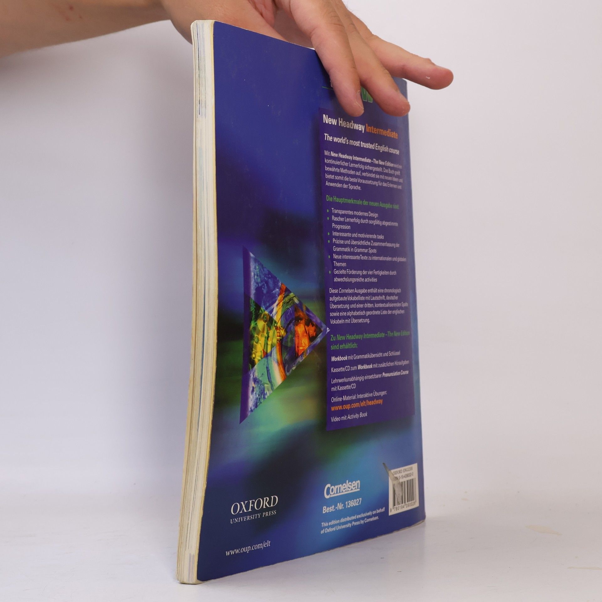 John Soars Student's Book, with English-German wordlists