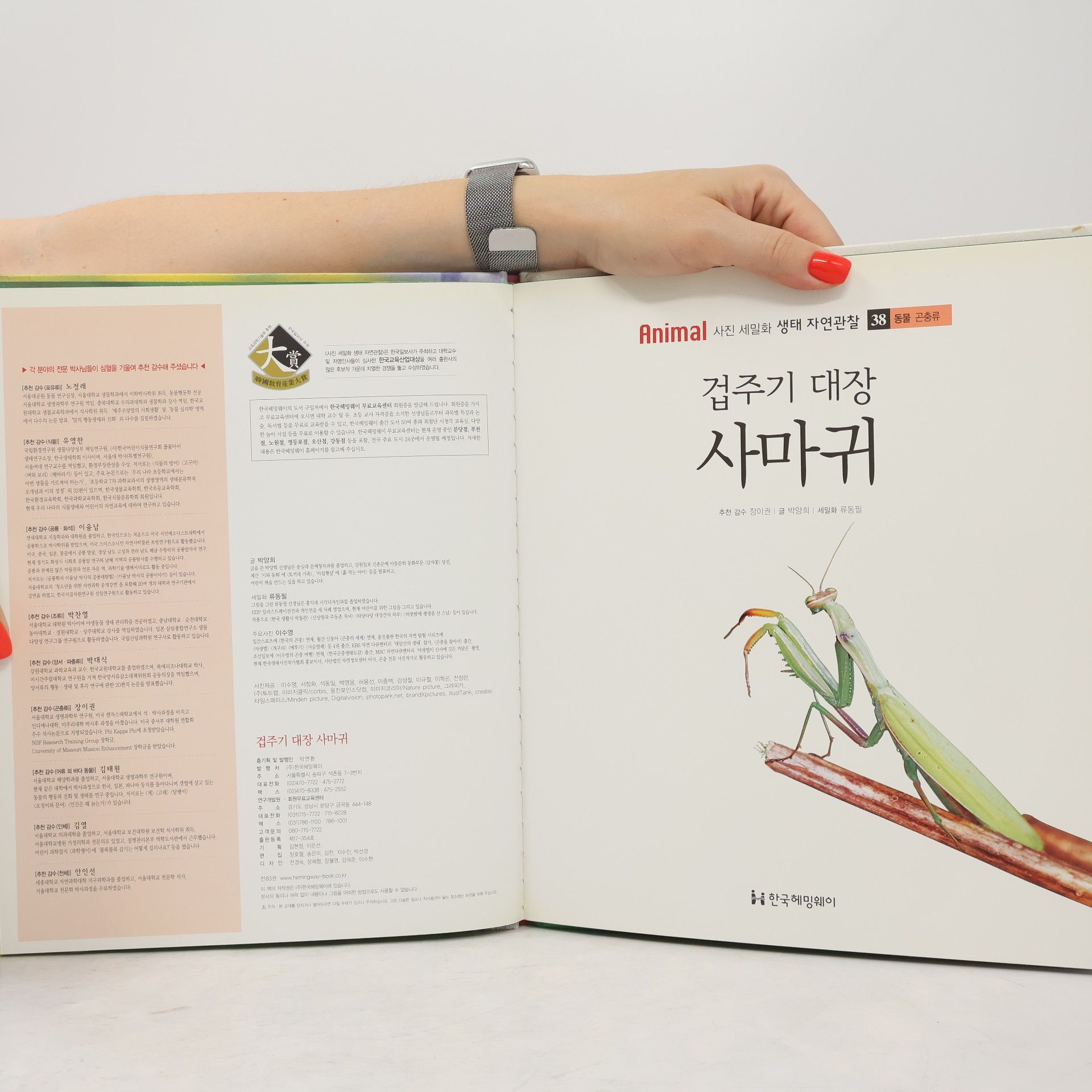 박양희 겁주기 대장 사마귀 38
