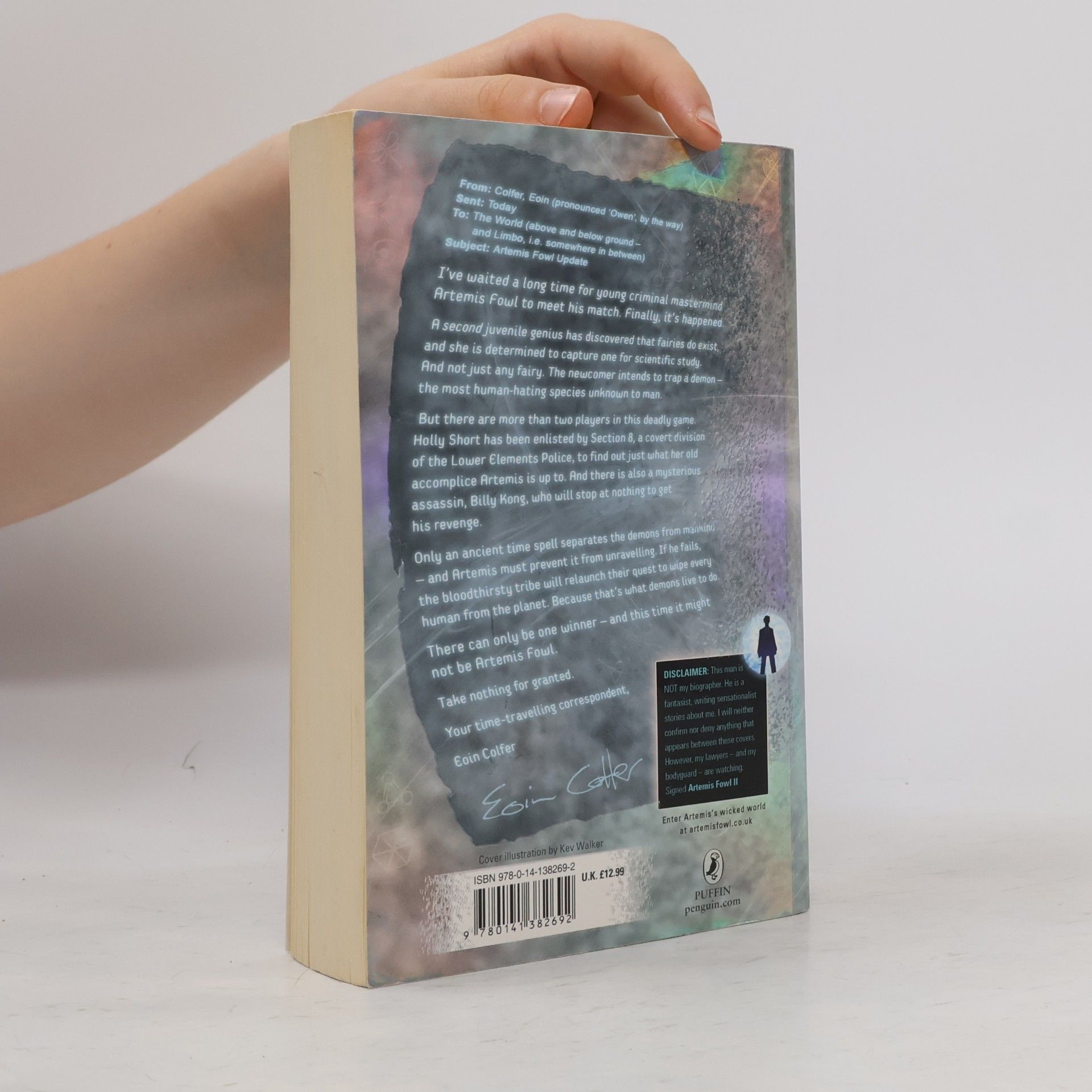 Eoin Colfer Artemis Fowl and the Lost Colony