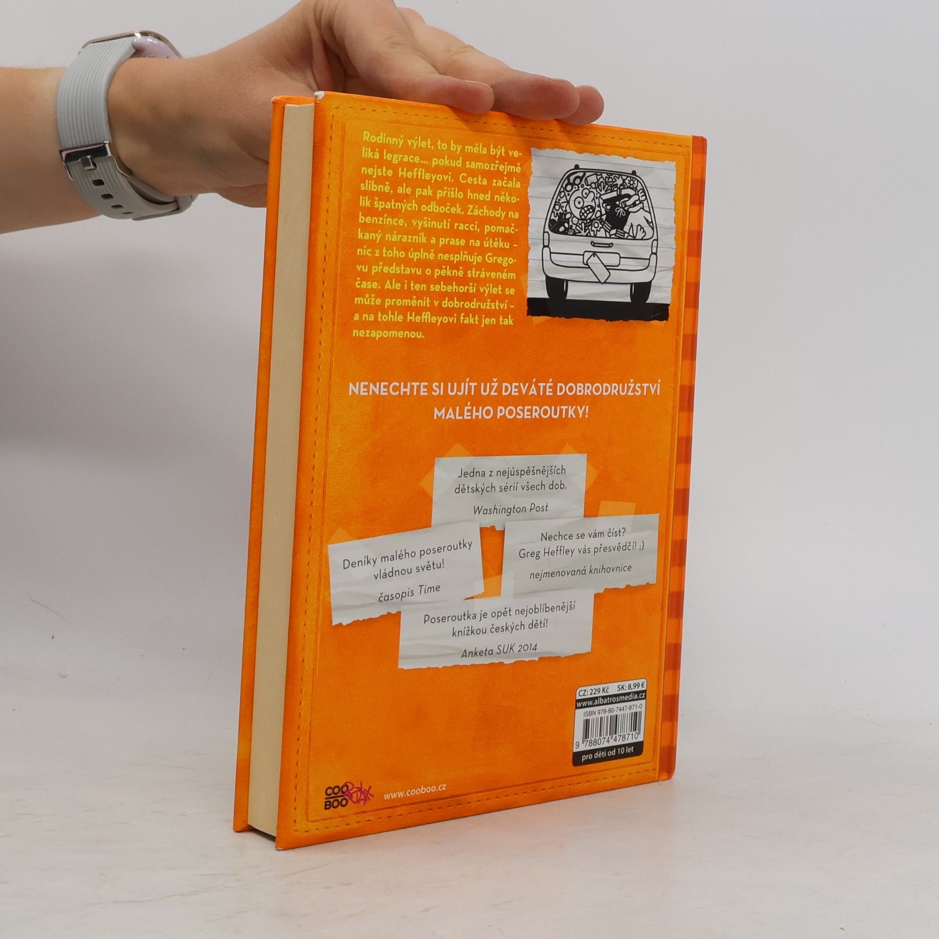 Jeff Kinney Deník malého poseroutky 9. Výlet za všechny peníze