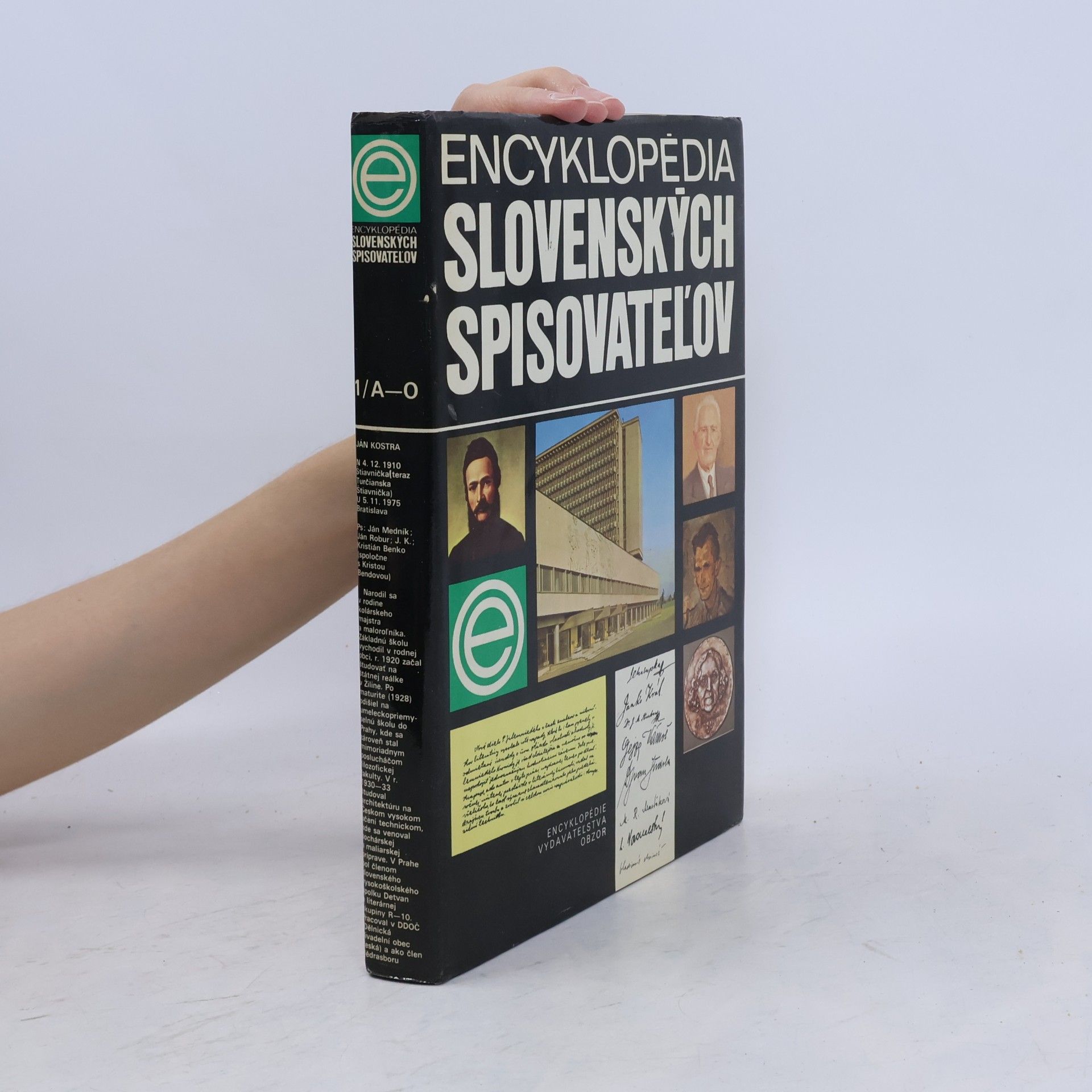 Kolektív autorov Encyklopédia slovenských spisovateľov. 1. zväzok (A-O)