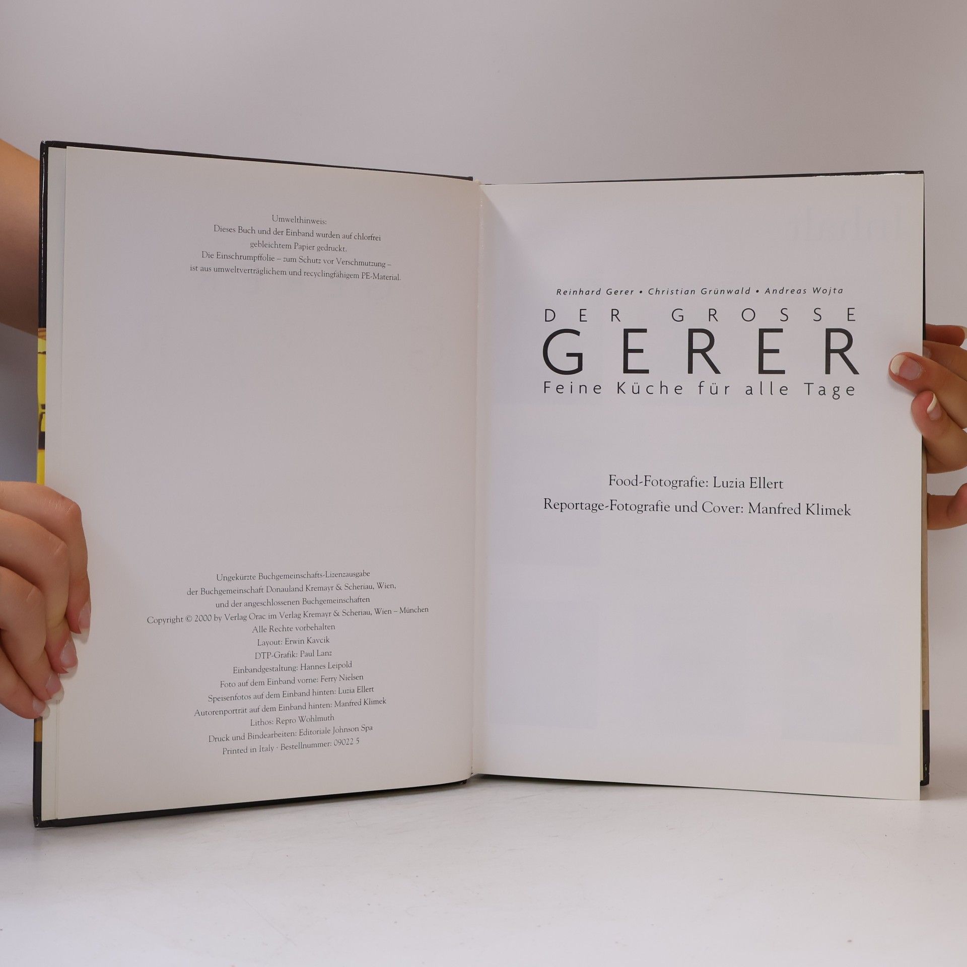 Reinhard Gerer Der große Gerer