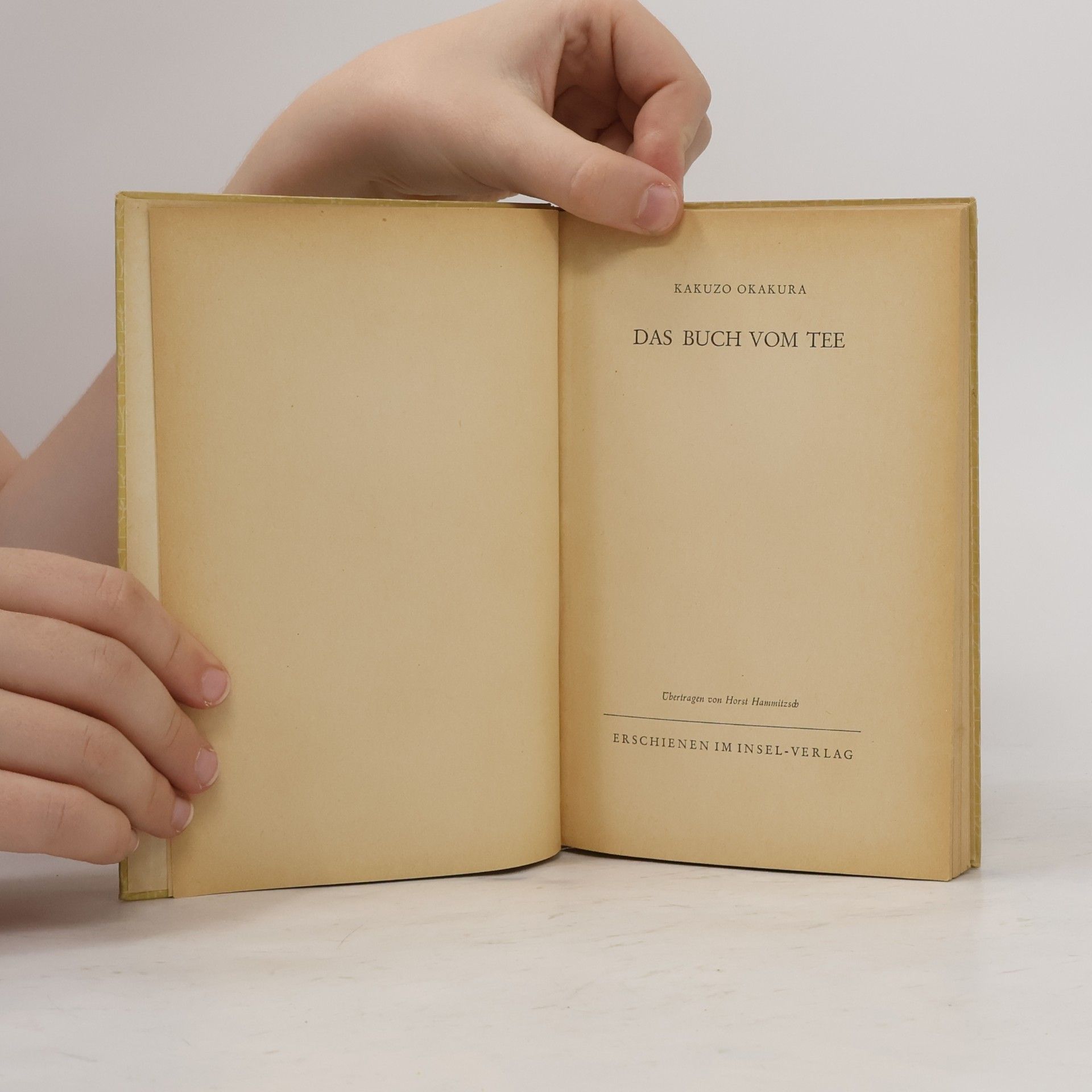 Kakuzó Okakura Das Buch vom Tee