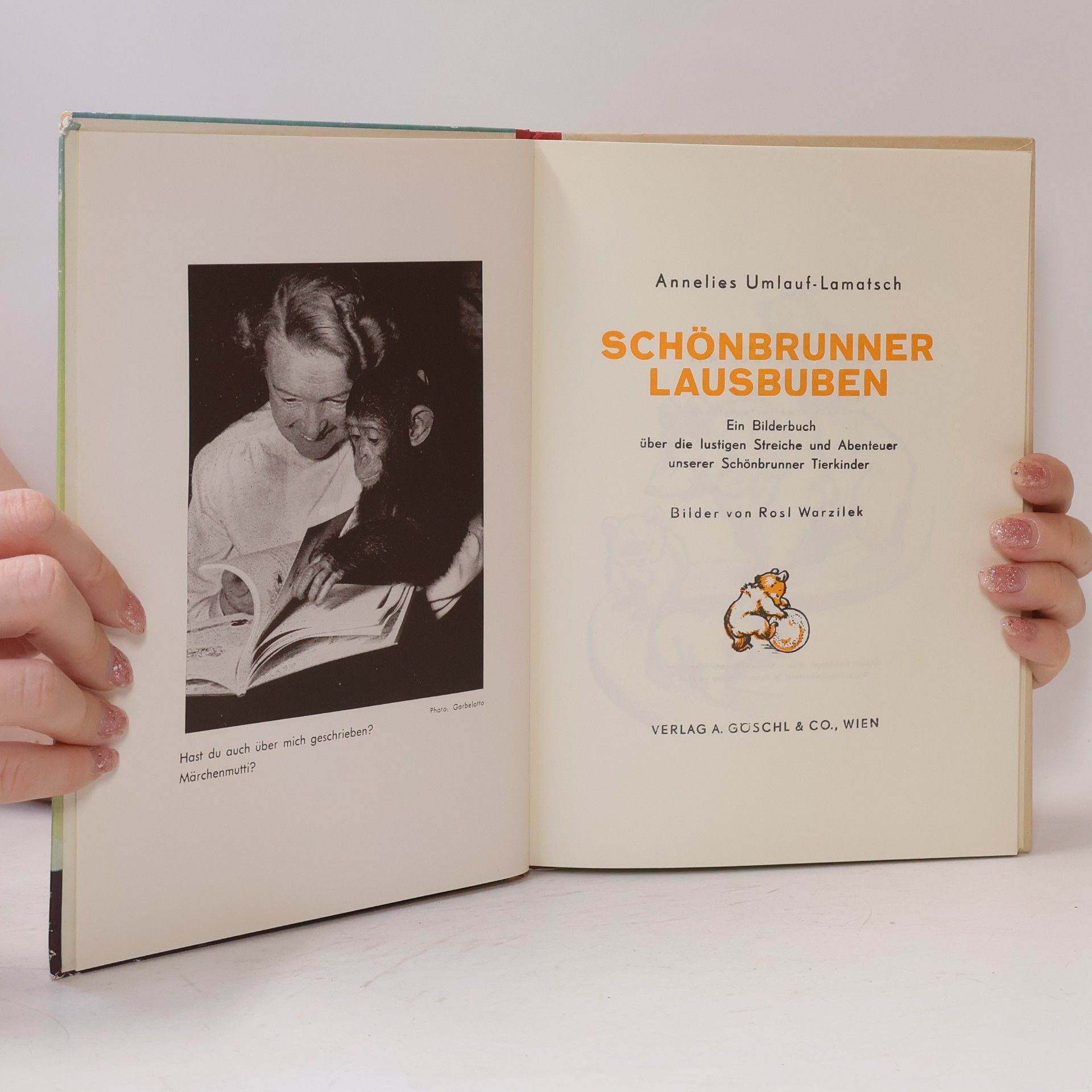 Annelies Umlauf-Lamatsch Schönbrunner Lausbuben