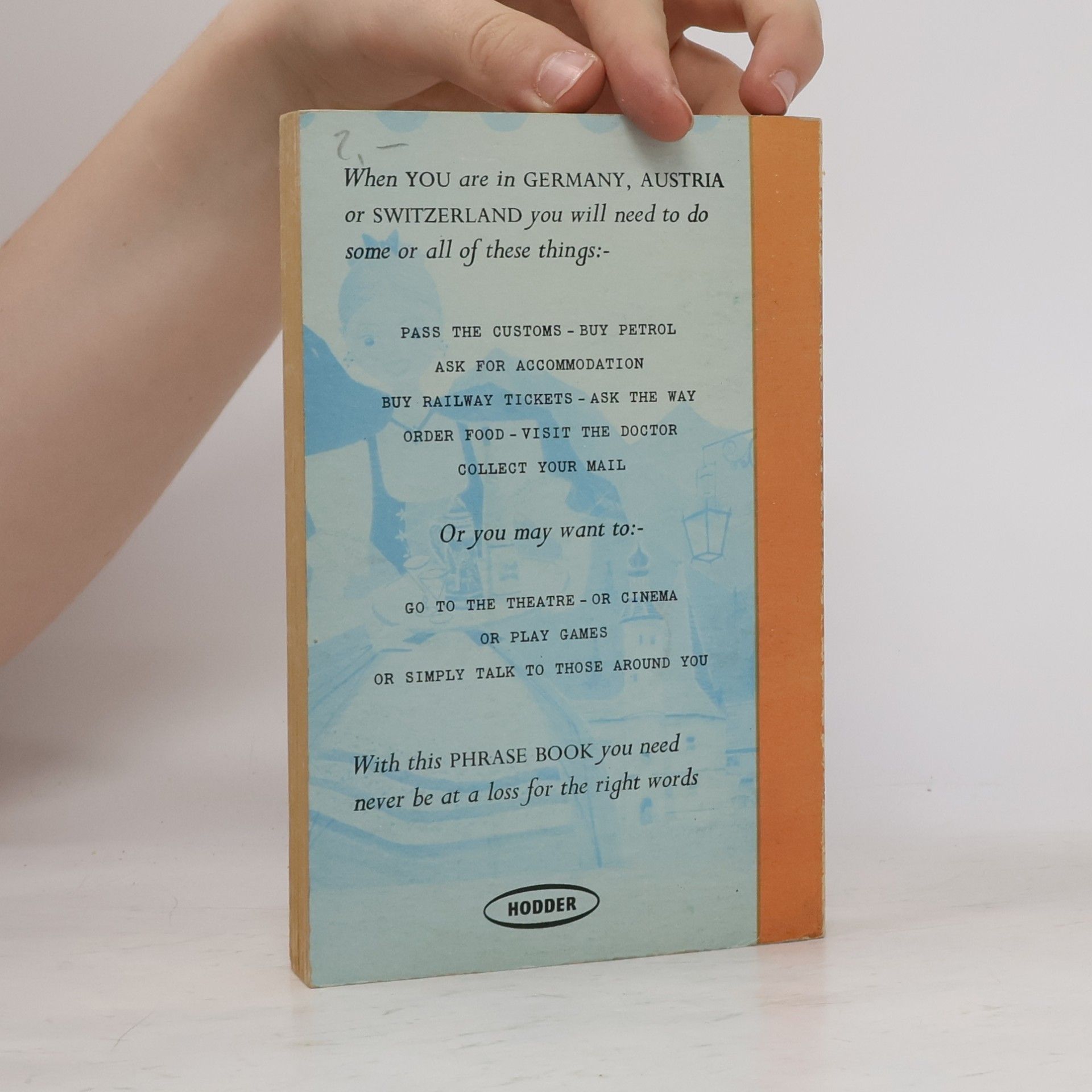 Johanna Hamilton German Phrase Book