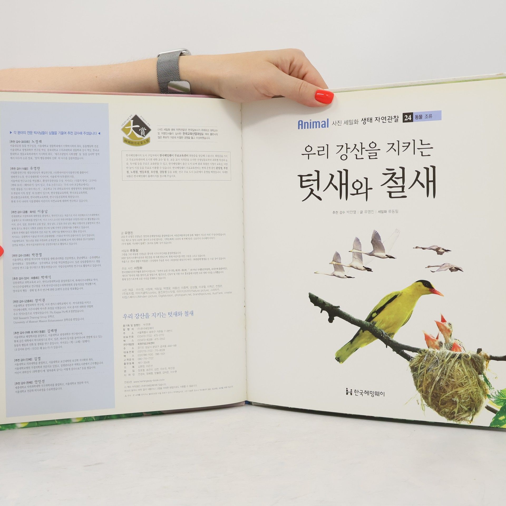 유영진 우리 강산을 지키는 텃새와 철새 24