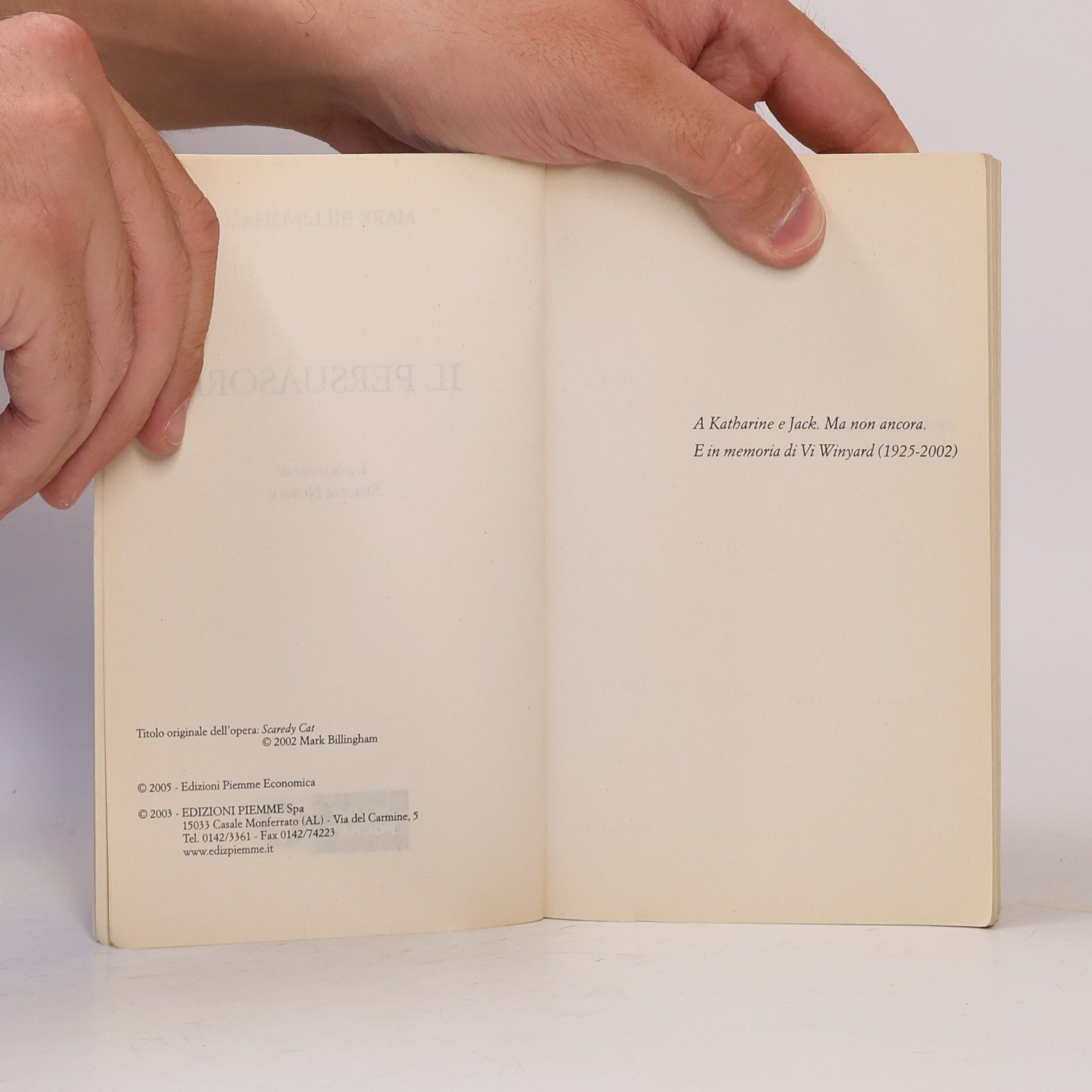 Mark Billingham Il persuasore