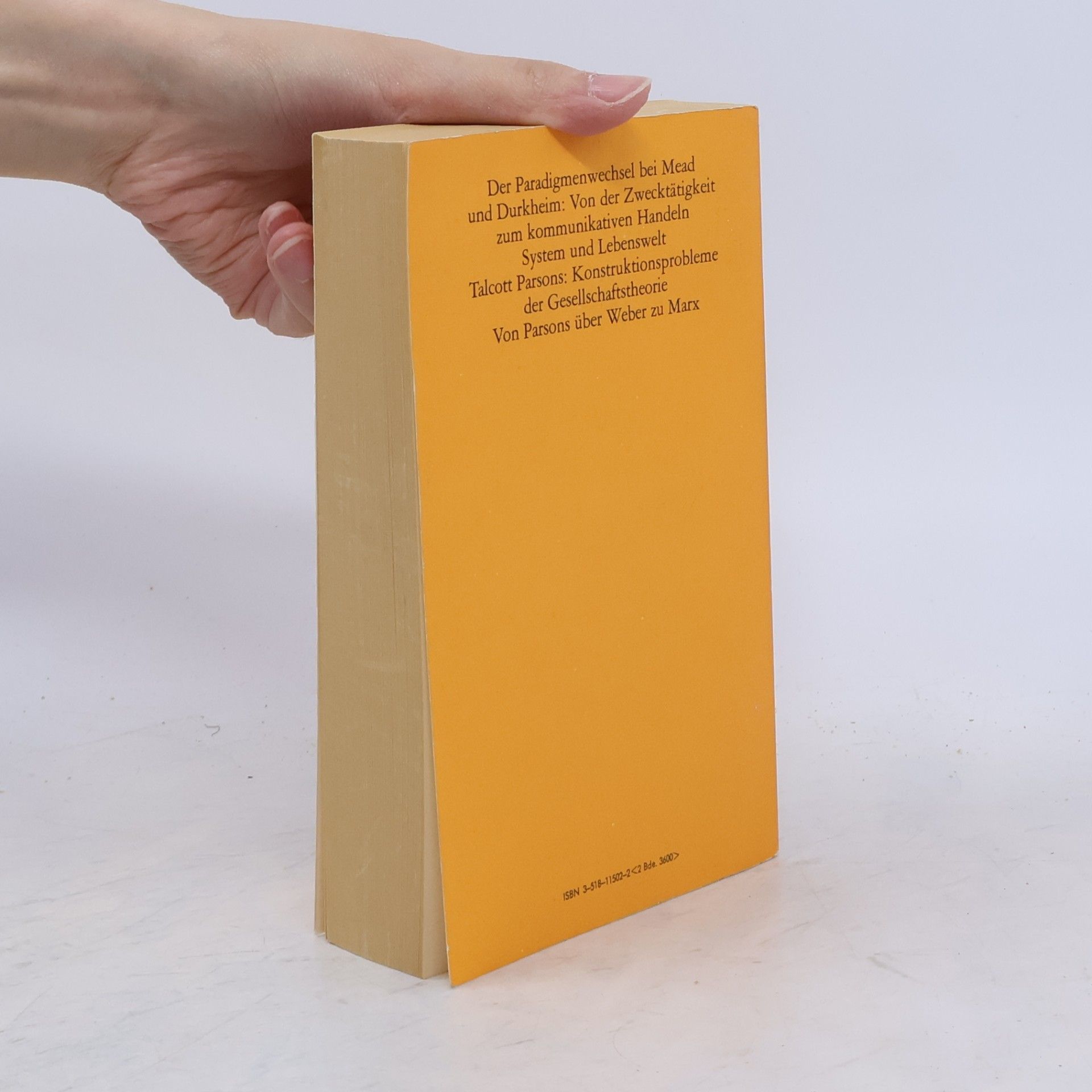Jürgen Habermas Theorie des kommunikativen Handelns Theorie des kommunikativen Handelns. Band 2
