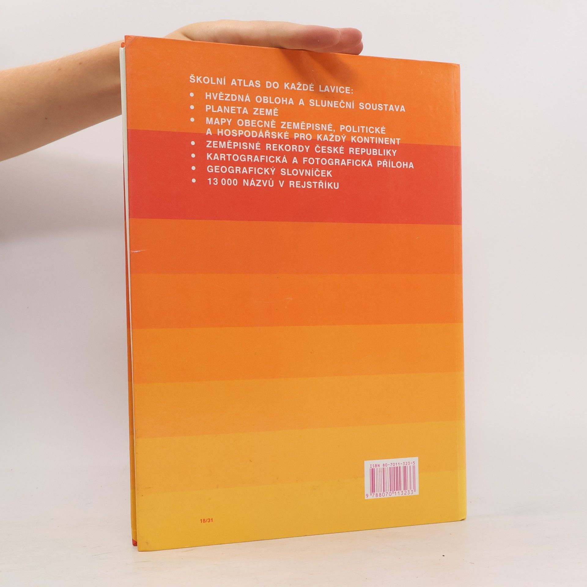 Collectif d'auteurs Školní atlas světa