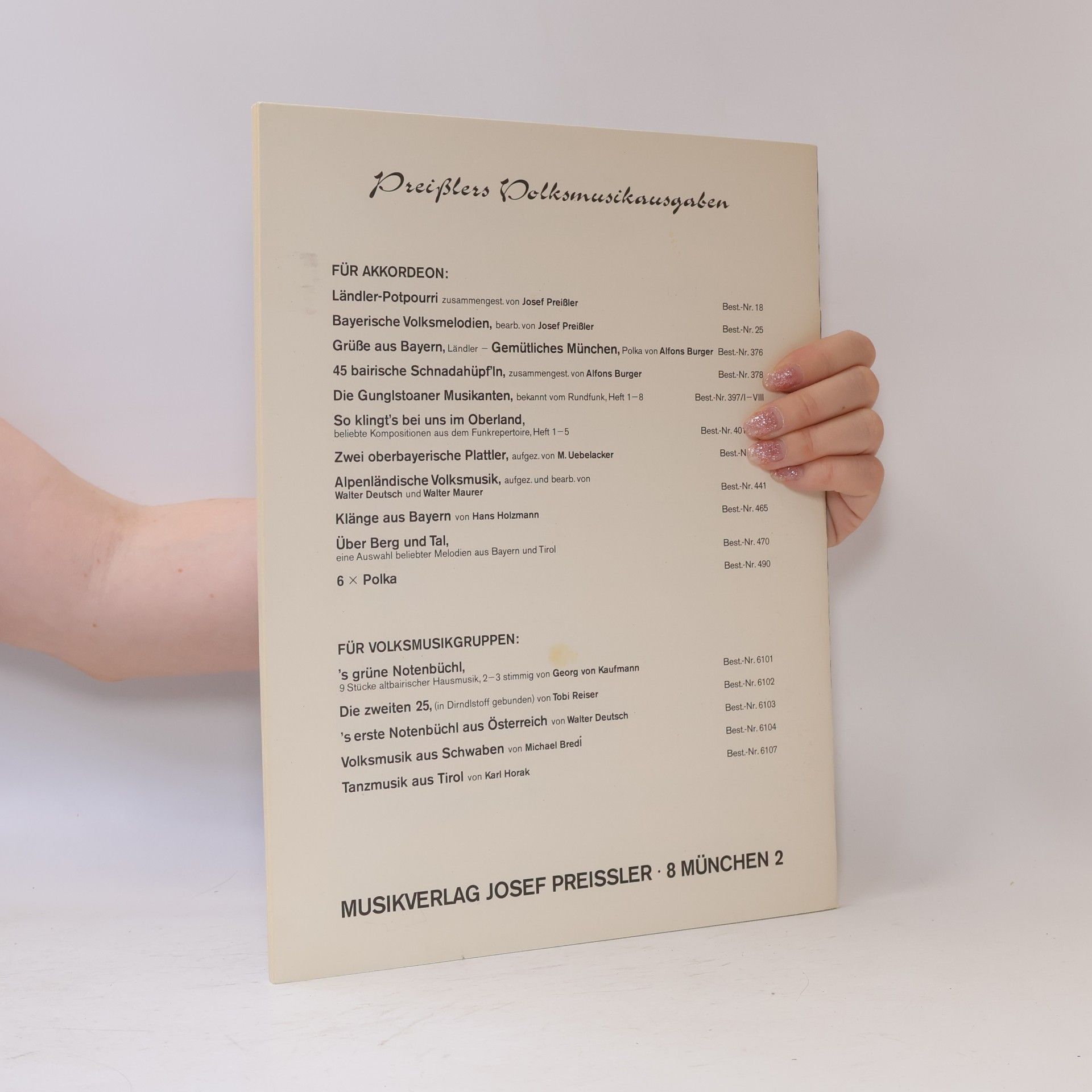 Autorenkollektiv Alpenländische Volksmusik